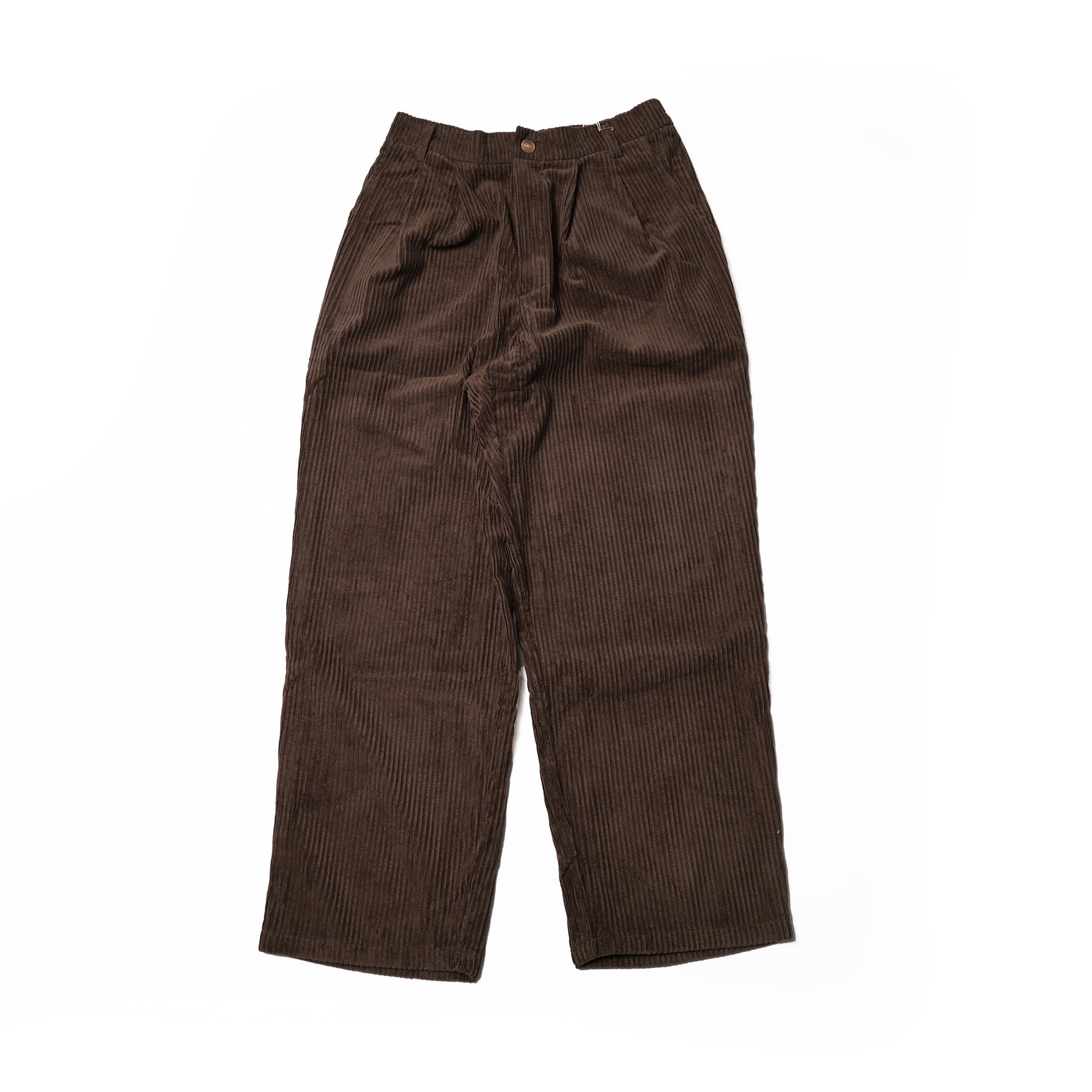 No:co-2023aw03d | Name:EASY WIDE CORDUROYPANTS | Color:Brown【CONICHIWA BONJOUR_コニチワボンジュール】