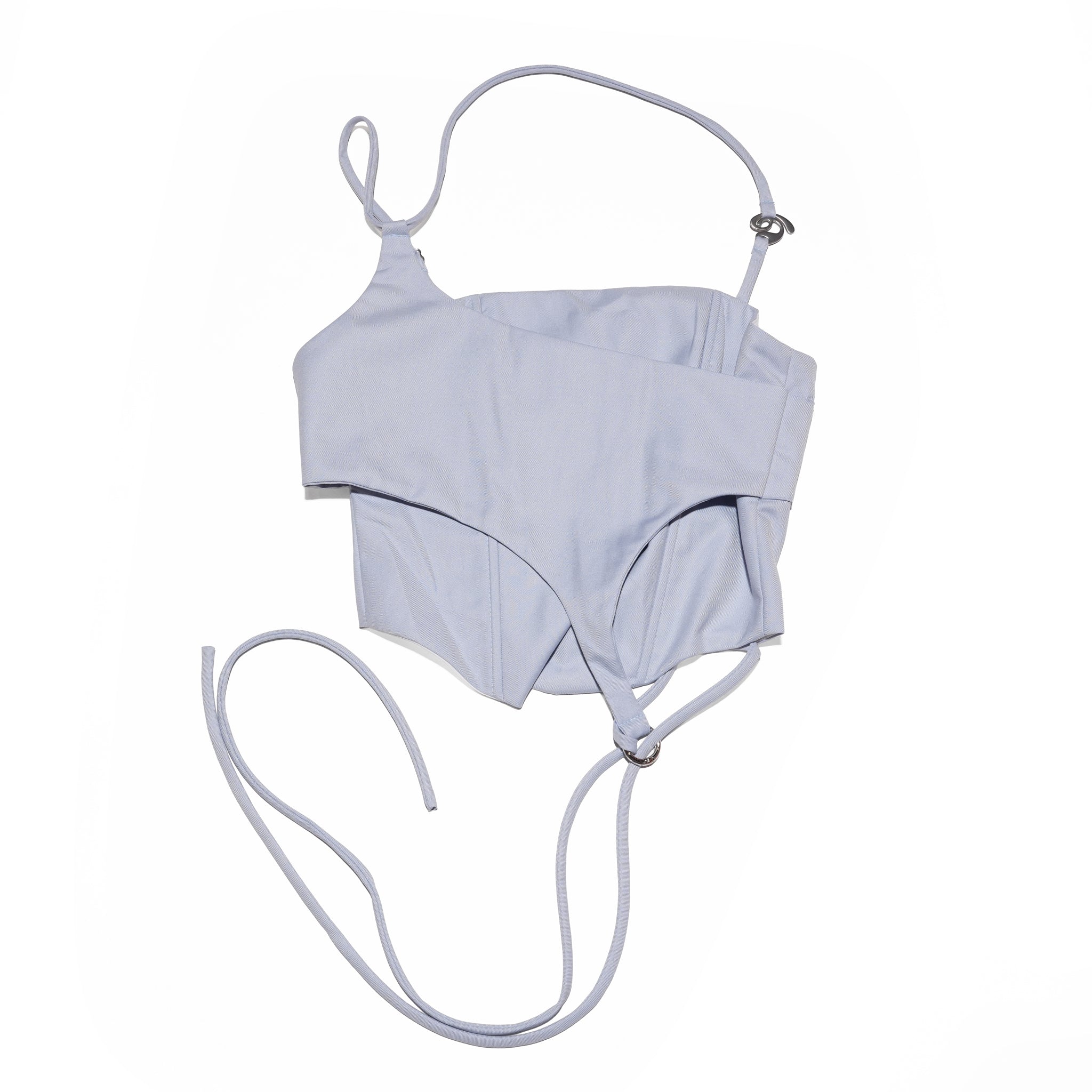 LULLABY HALTER TOP (BLUE) | Bunny Hill Concept