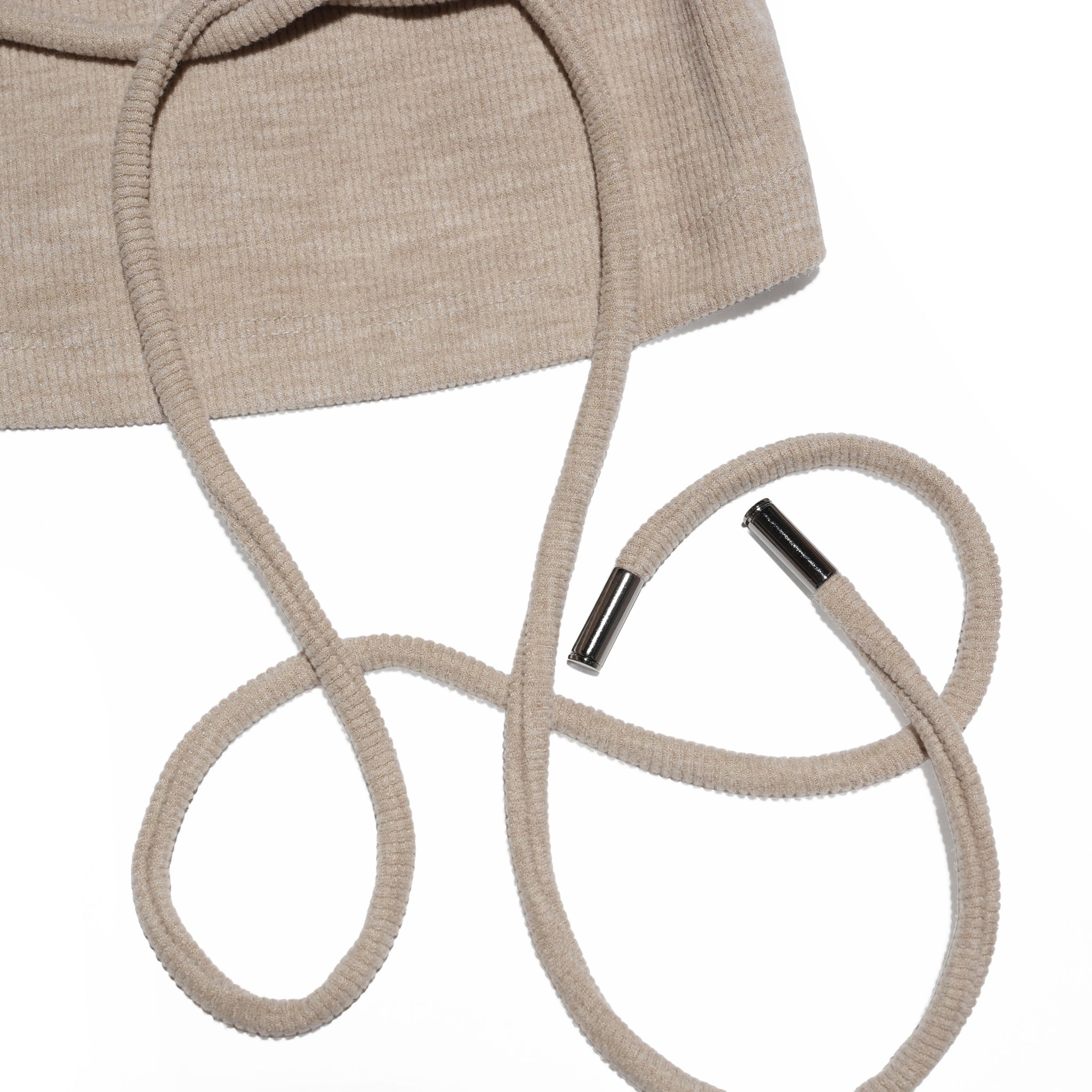 CONRAD SLEEVELESS TOP (SAND BEIGE) | Bunny Hill Concept
