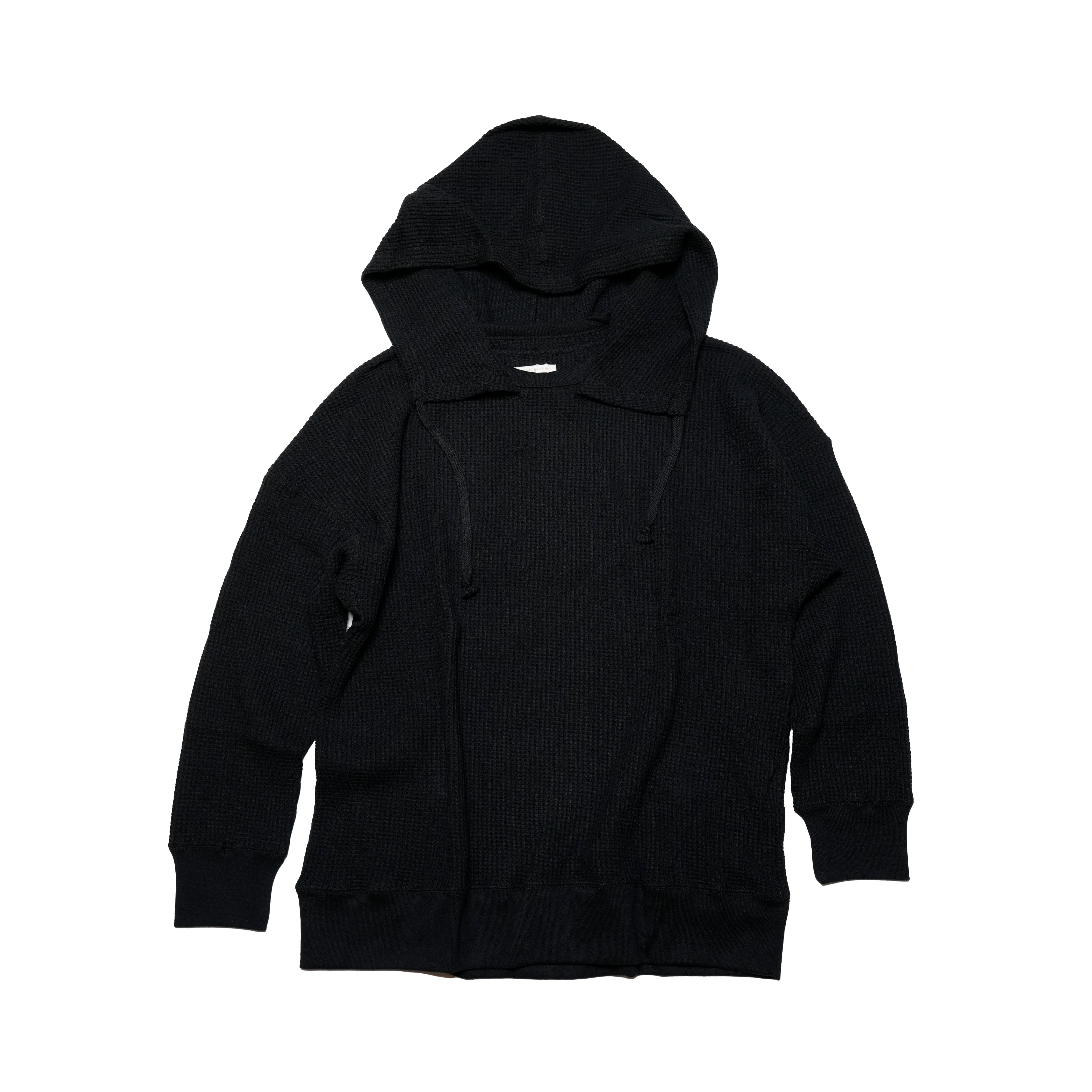 T2332-06004_BLK | waffle hoodie | Color:Blk【TWOSOME_トゥーサム】