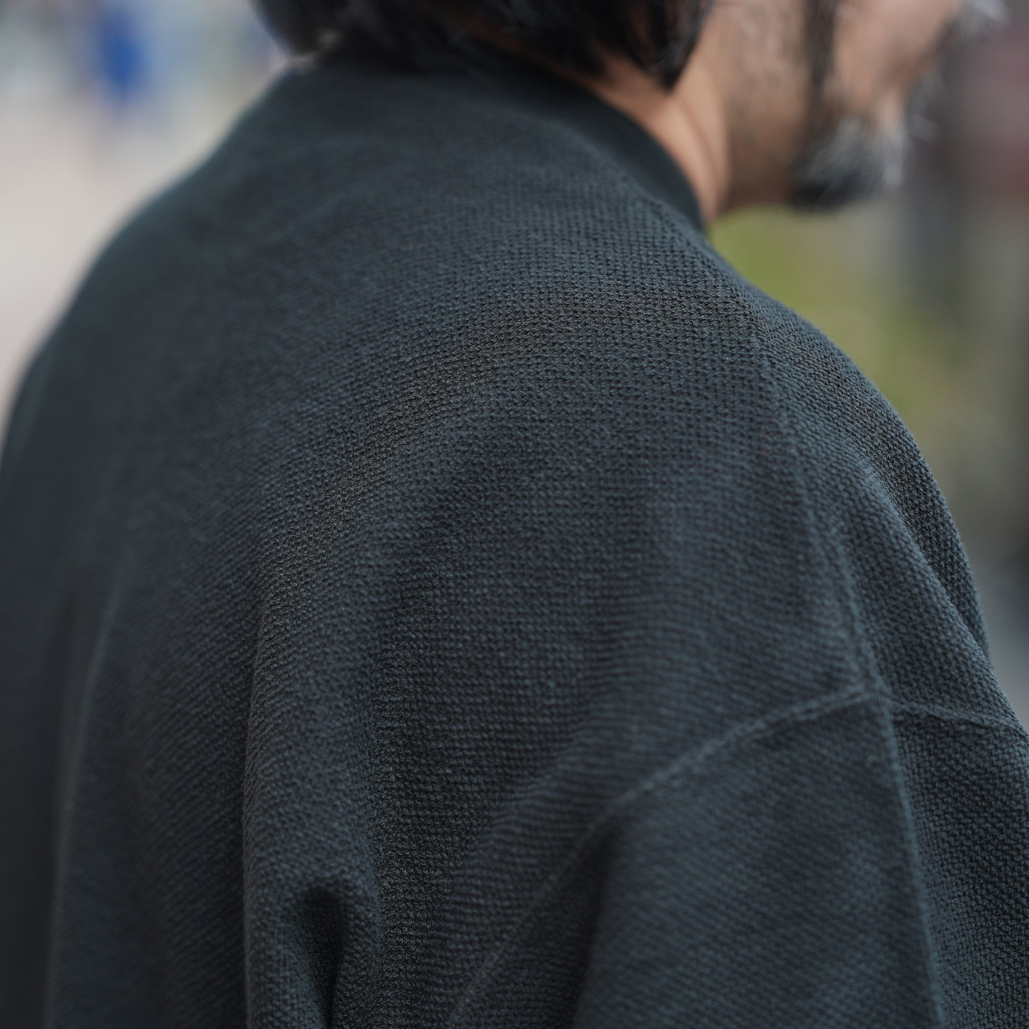 RELAX FIT №149 [ Pique sweat crew ］ | Col_Black / Pale Blue【RELAX FIT_リラックスフィット】