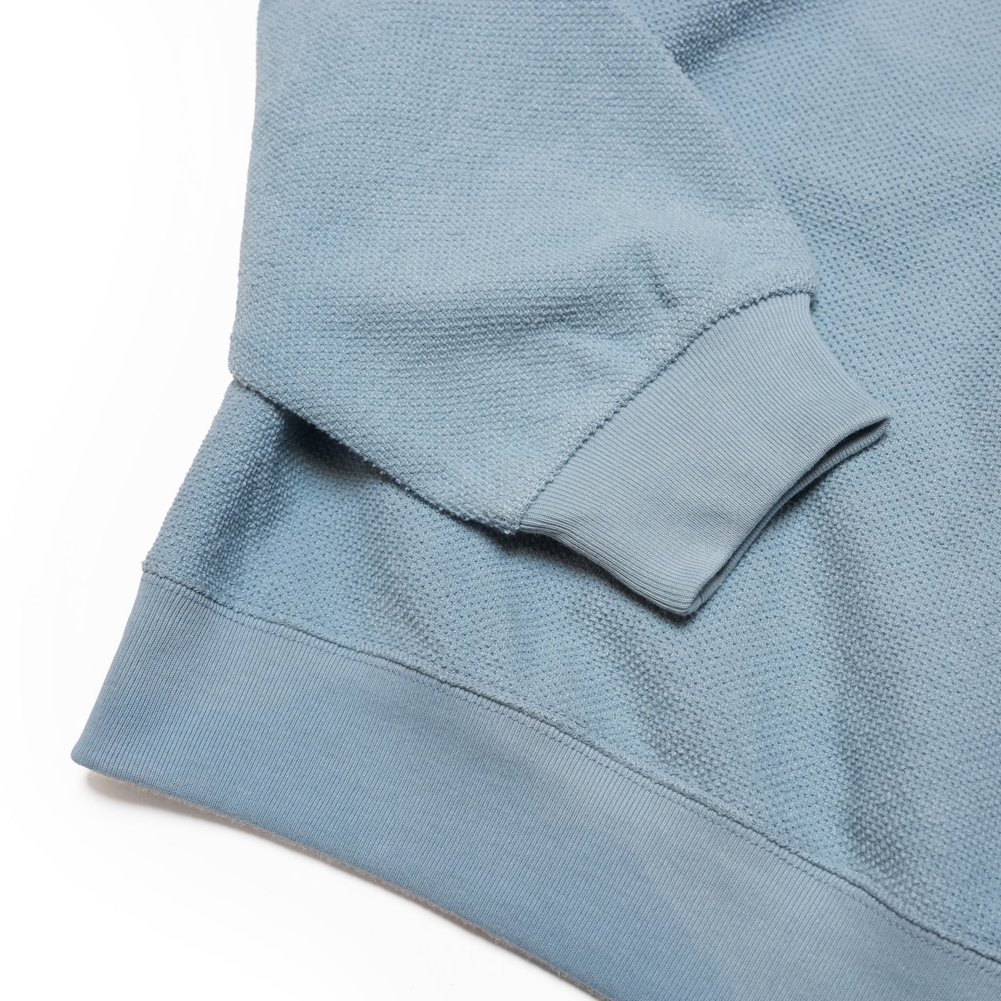 RELAX FIT №149 [ Pique sweat crew ］ | Col_Black / Pale Blue【RELAX FIT_リラックスフィット】