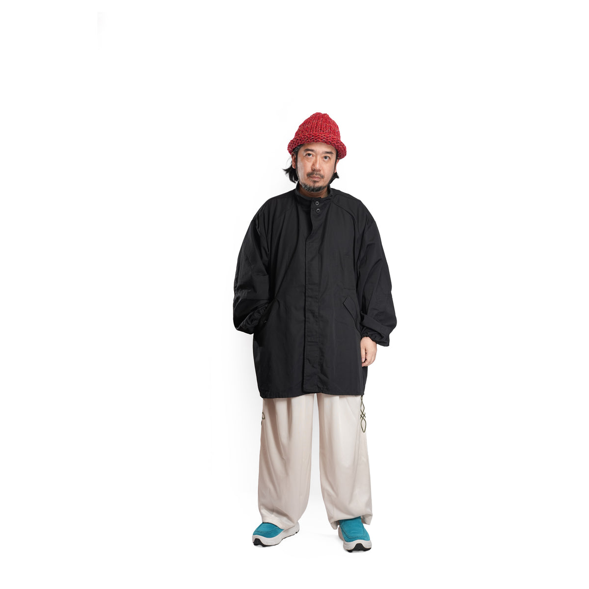 CUSTOM HALF COAT – Black | odd2026aw-001 | ODDMENT