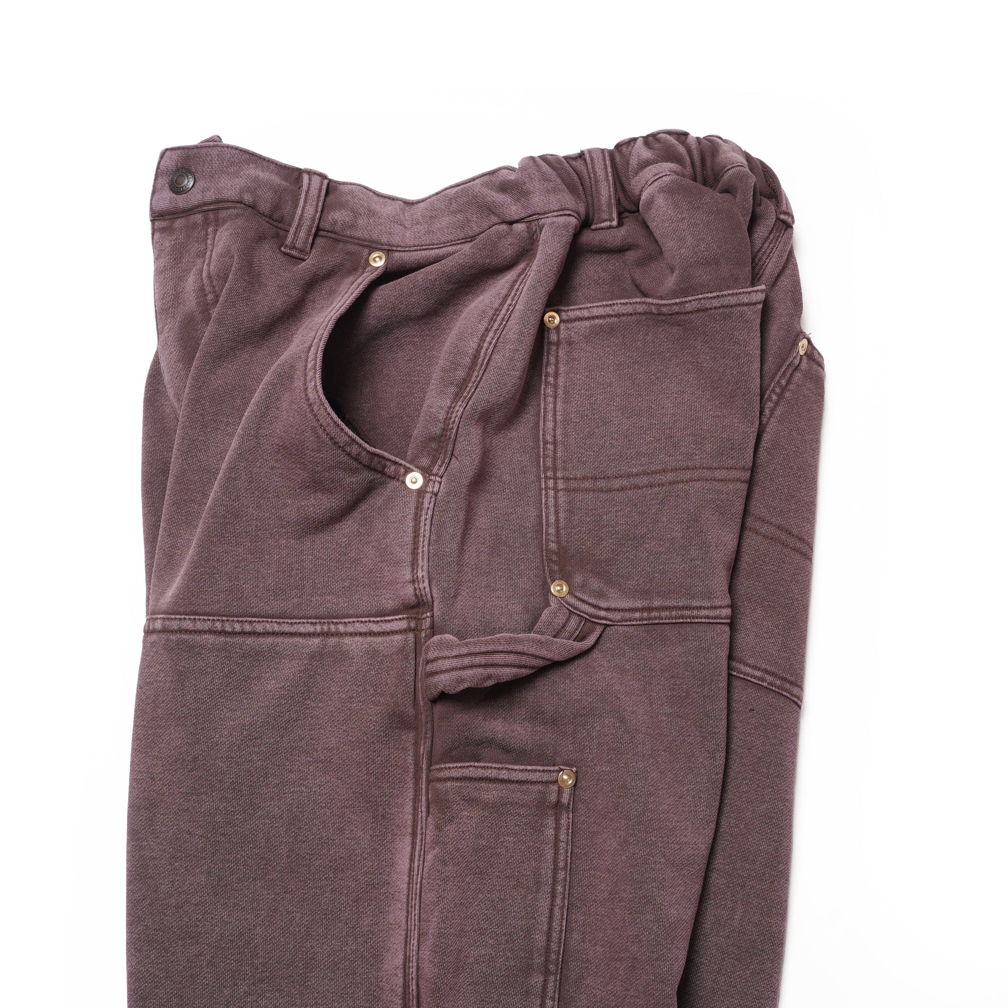 Double Knee Pants / Huey (Brown) | IMPRESTORE