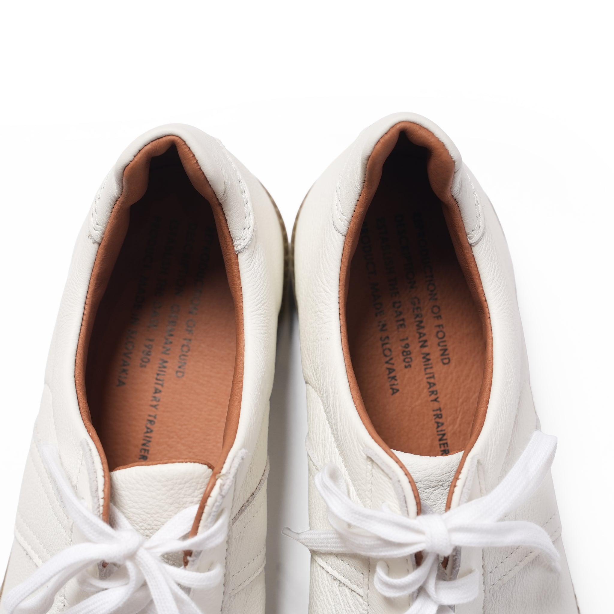 1700L_White | GERMAN MILITARY TRAINER | Color:White【REPRODUCTION