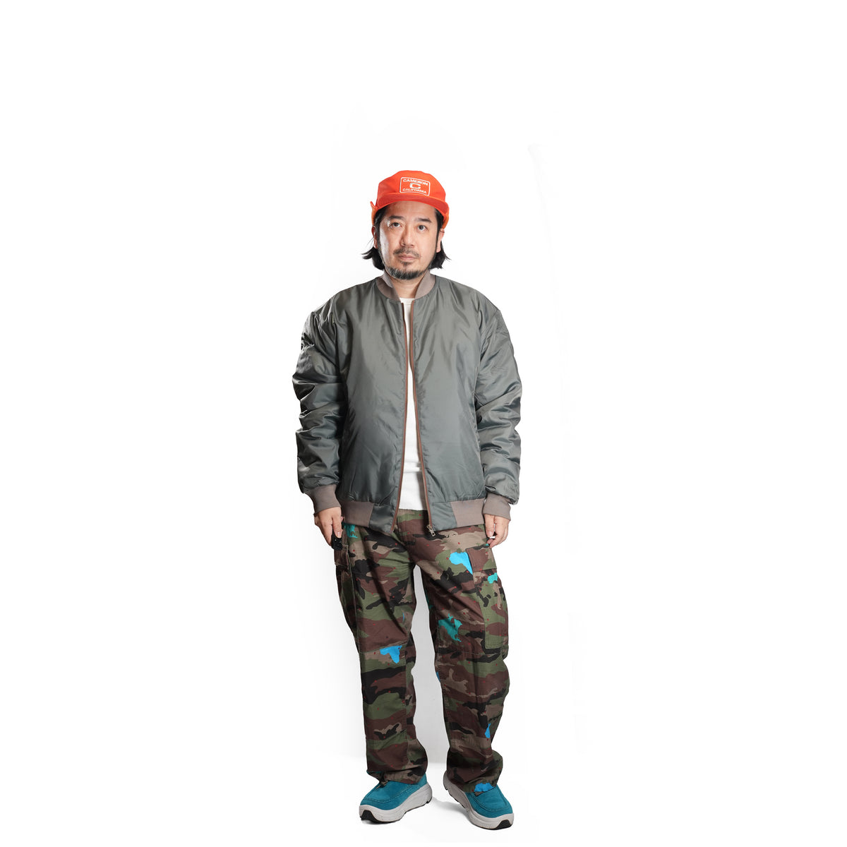 №169 [ MA-1 workjacket ］– age Green | RELAX FIT