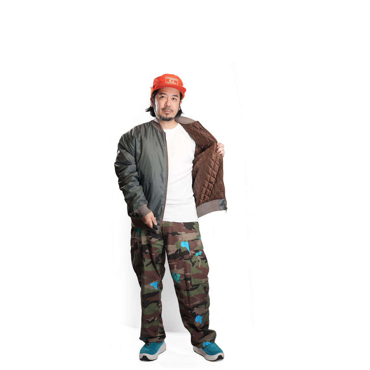 №169 [ MA-1 workjacket ］– age Green | RELAX FIT