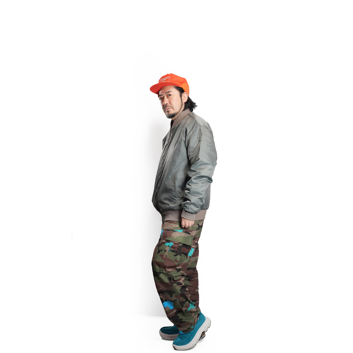 №169 [ MA-1 workjacket ］– age Green | RELAX FIT