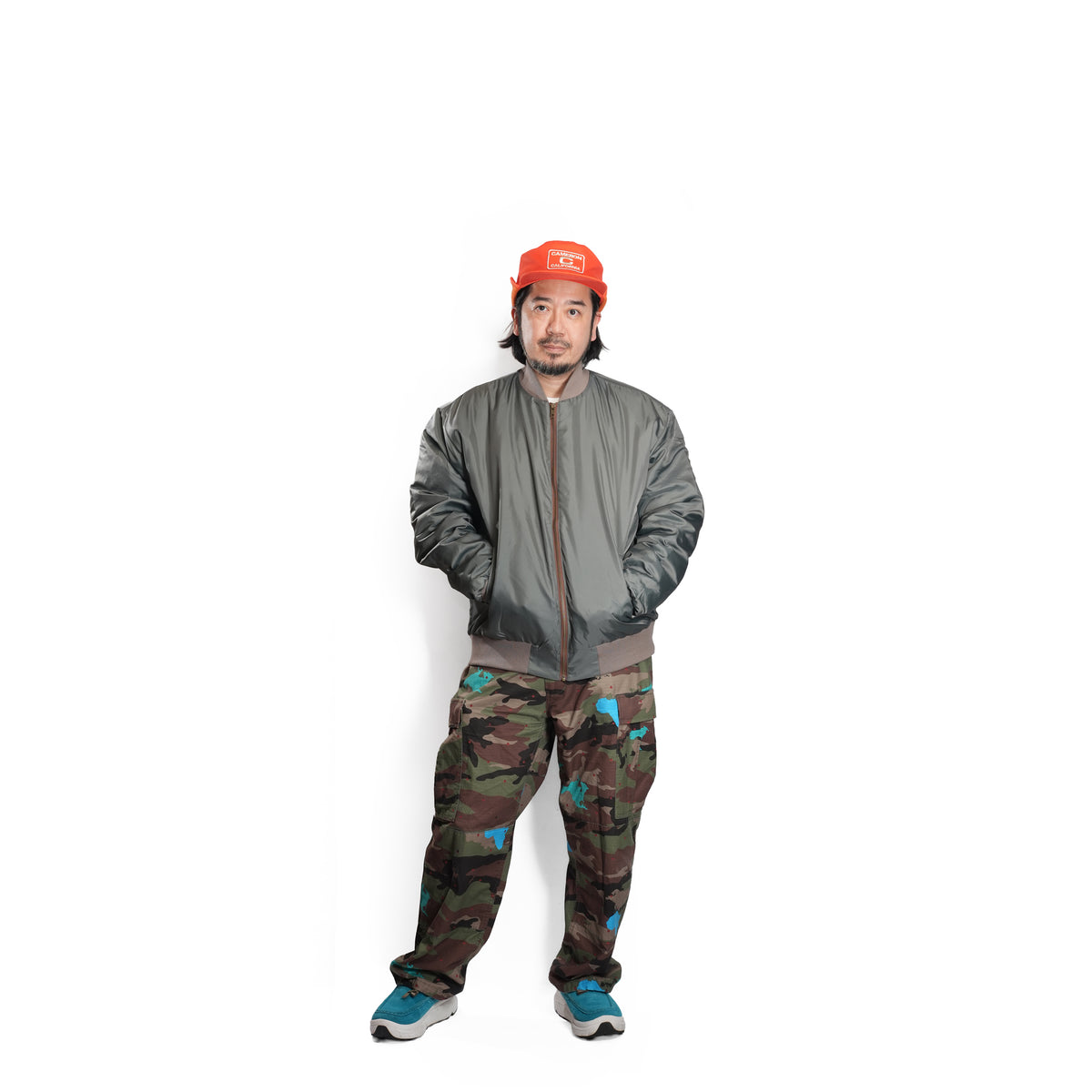 №169 [ MA-1 workjacket ］– age Green | RELAX FIT