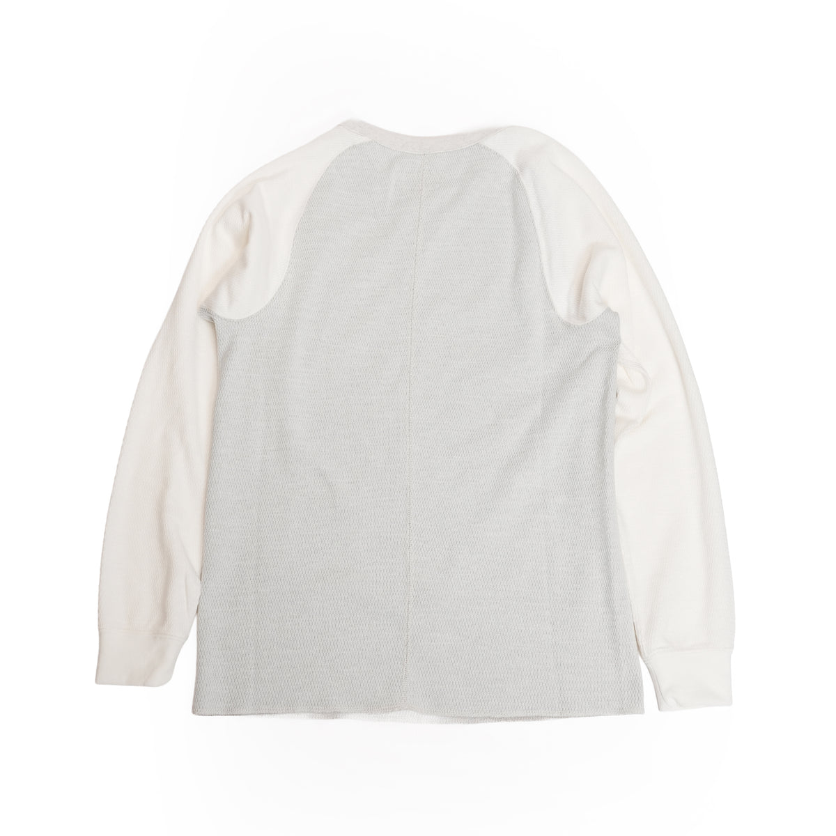 Honeycomb Thermal Freedom L/S Tee / Nelson (Gray×White) | IMPRESTORE
