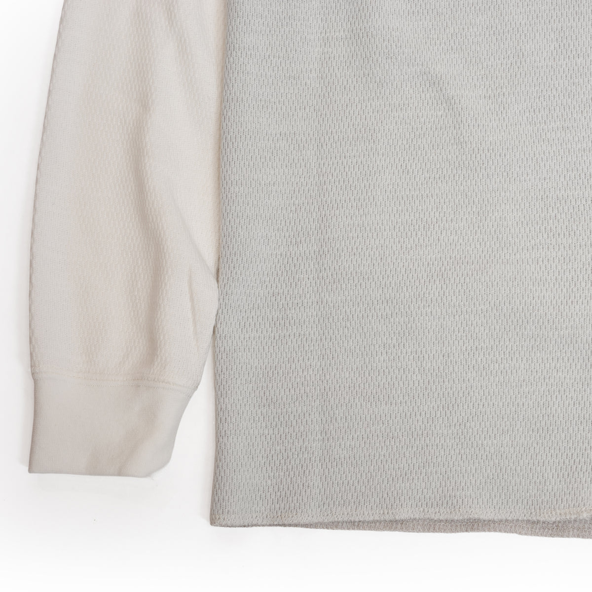 Honeycomb Thermal Freedom L/S Tee / Nelson (Gray×White) | IMPRESTORE