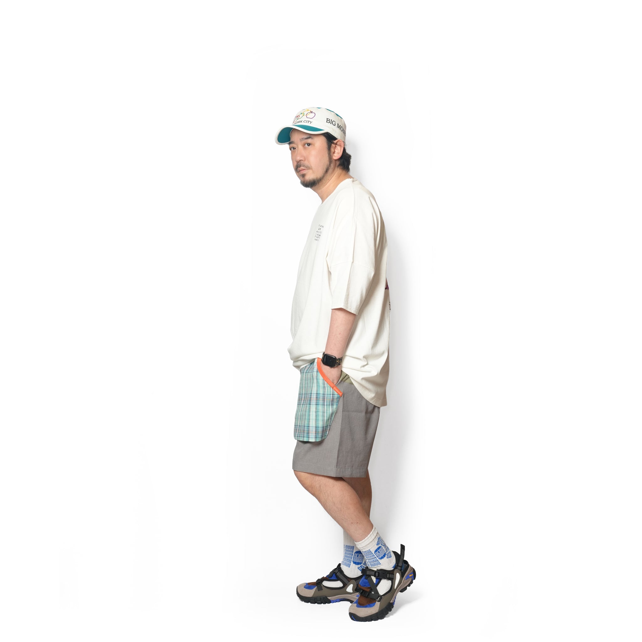 MELTING MIX SHORT PANTS– Grey | STOF