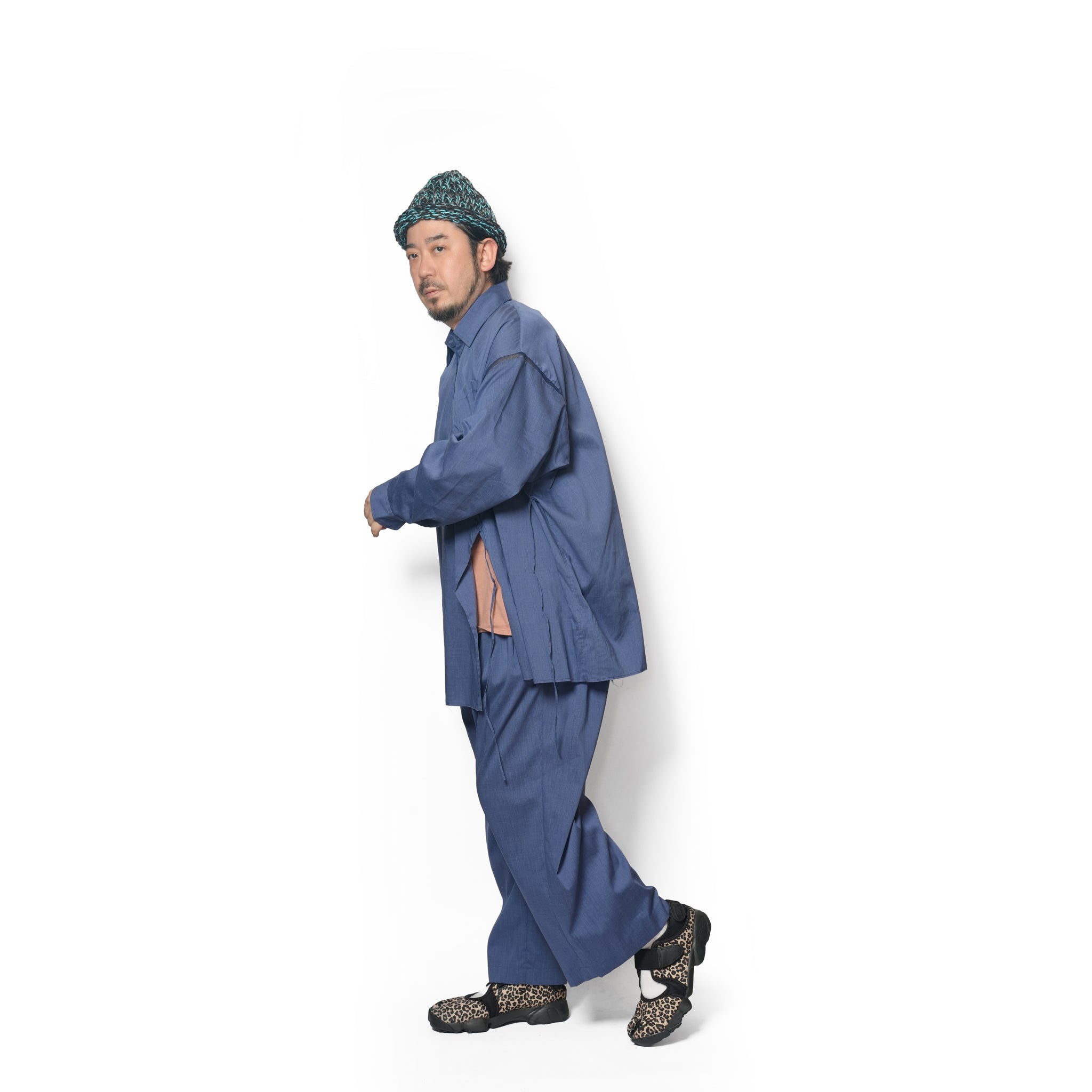SAMUE SHIRT 改– Blue | STOF