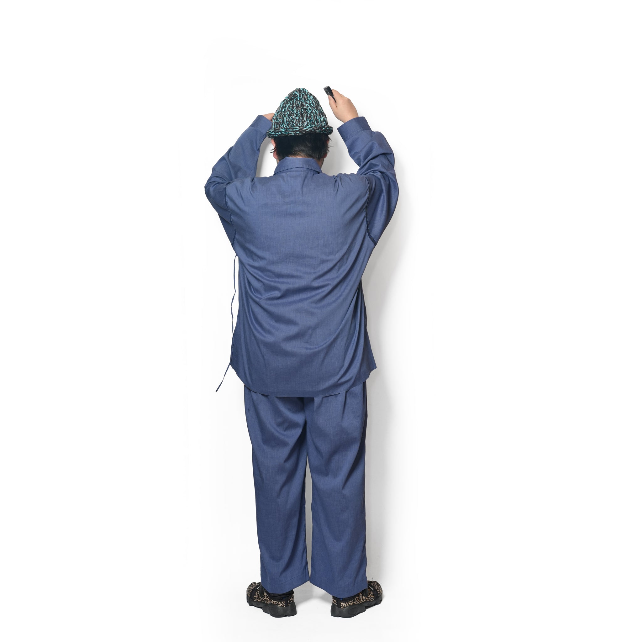 SAMUE SHIRT 改– Blue | STOF