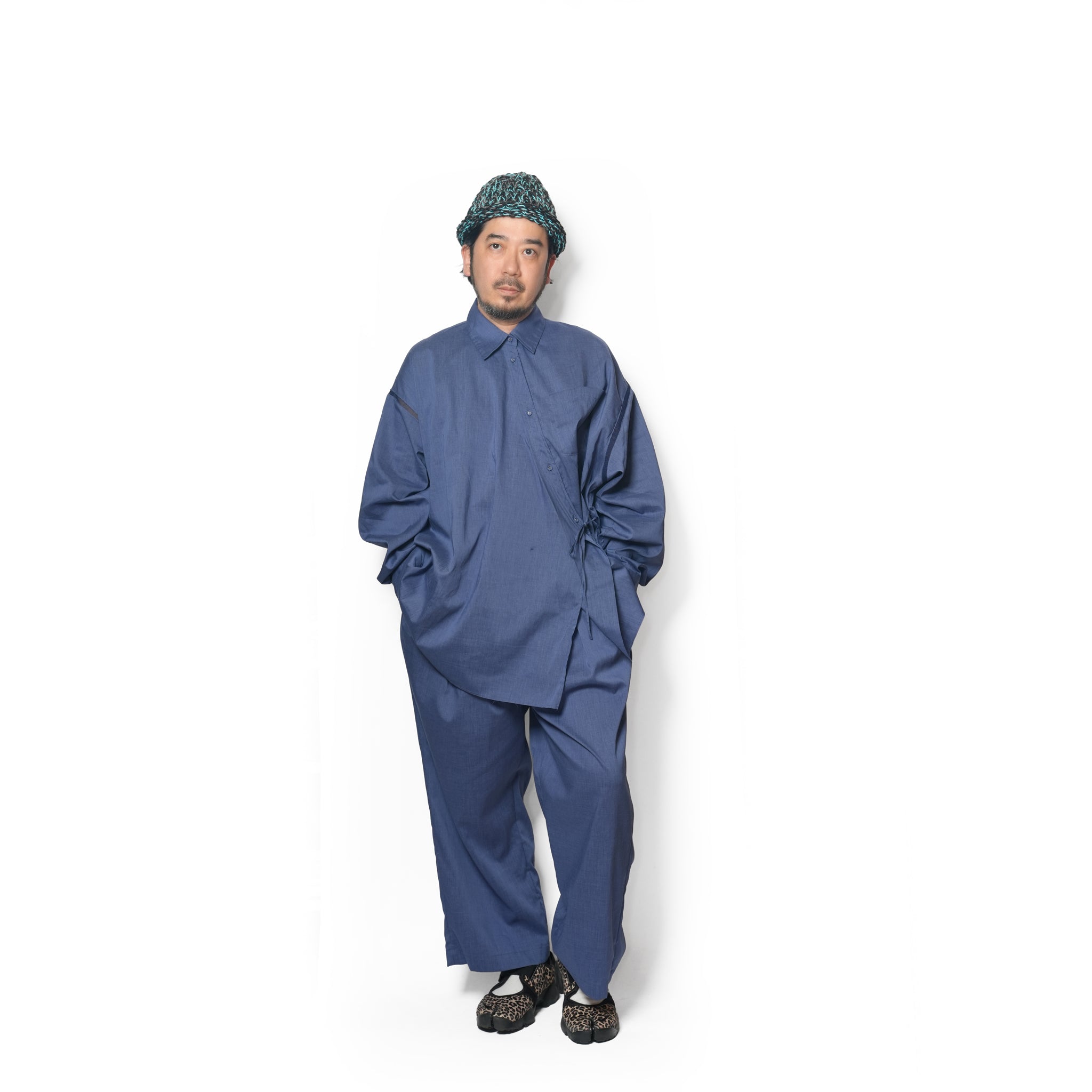 SAMUE SHIRT 改– Blue | STOF