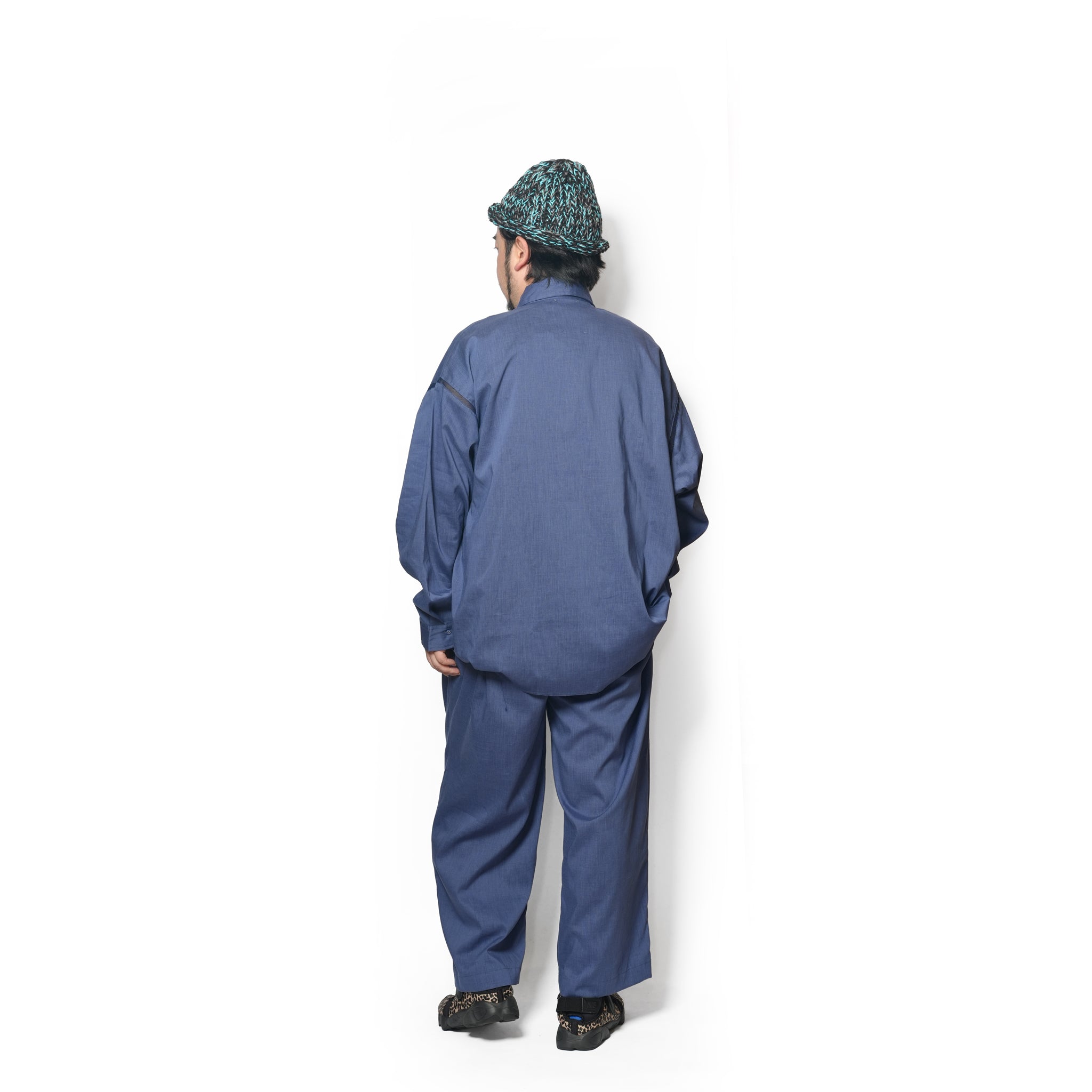 SAMUE SHIRT 改– Blue | STOF