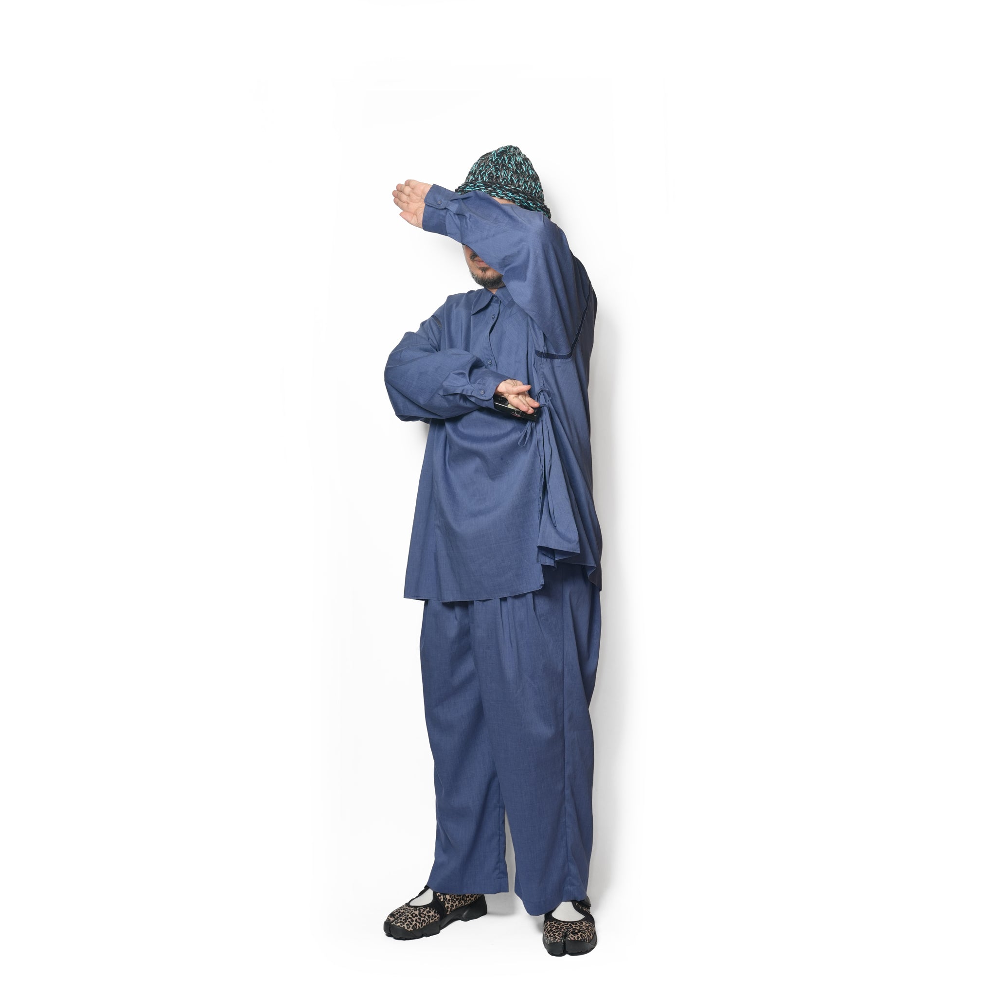 SAMUE SHIRT 改– Blue | STOF
