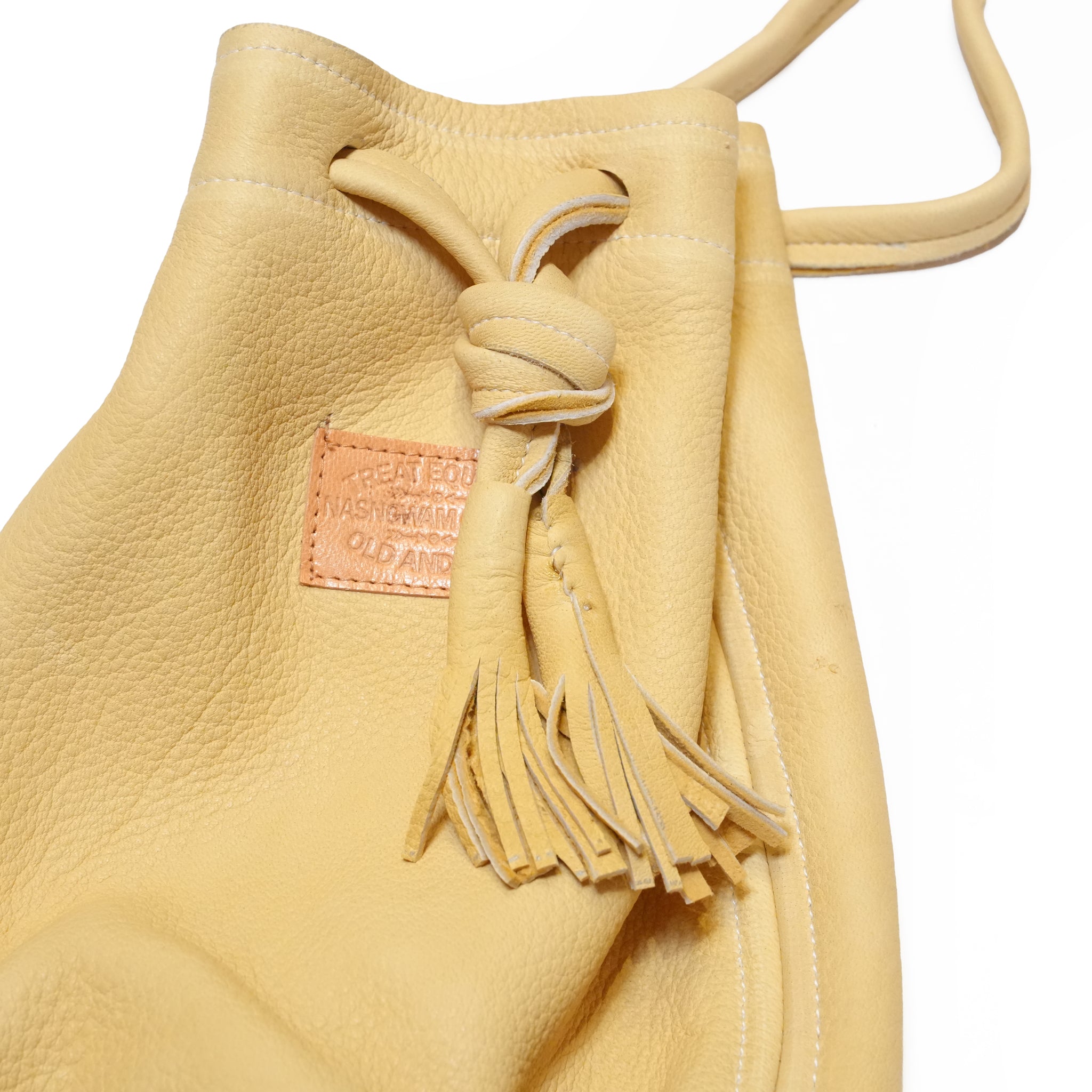 DEARSKIN WHISKY BAG – Camel / Black | NASNGWAM