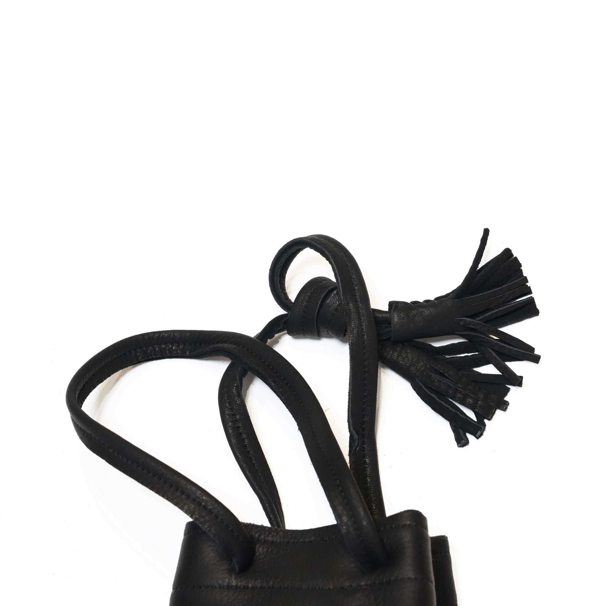 DEARSKIN WHISKY BAG – Camel / Black | NASNGWAM