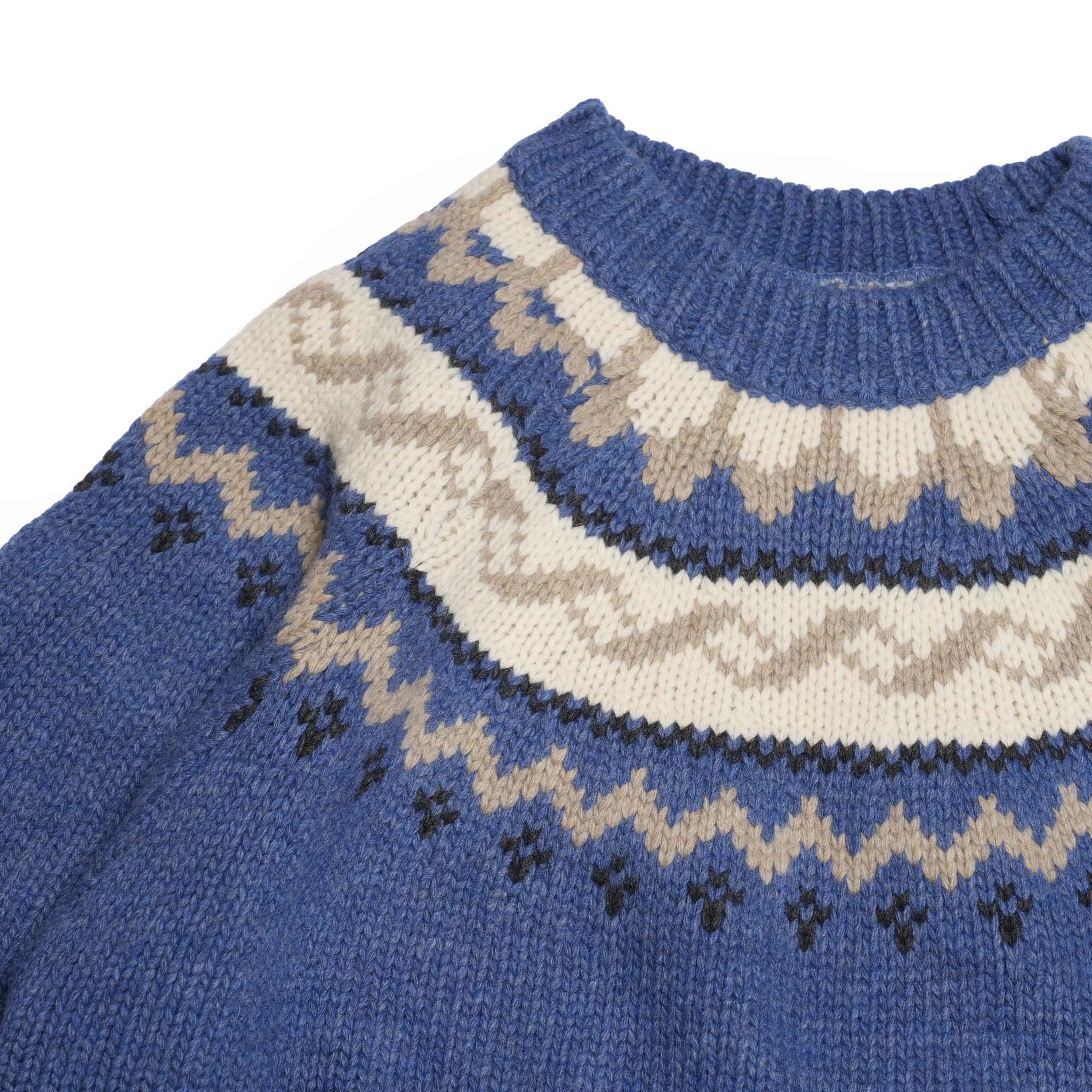 NOR KNIT | Color_Blue | No_co2025aw-01_blue【CONICHIWA BONJOUR_コニチワボンジュール】