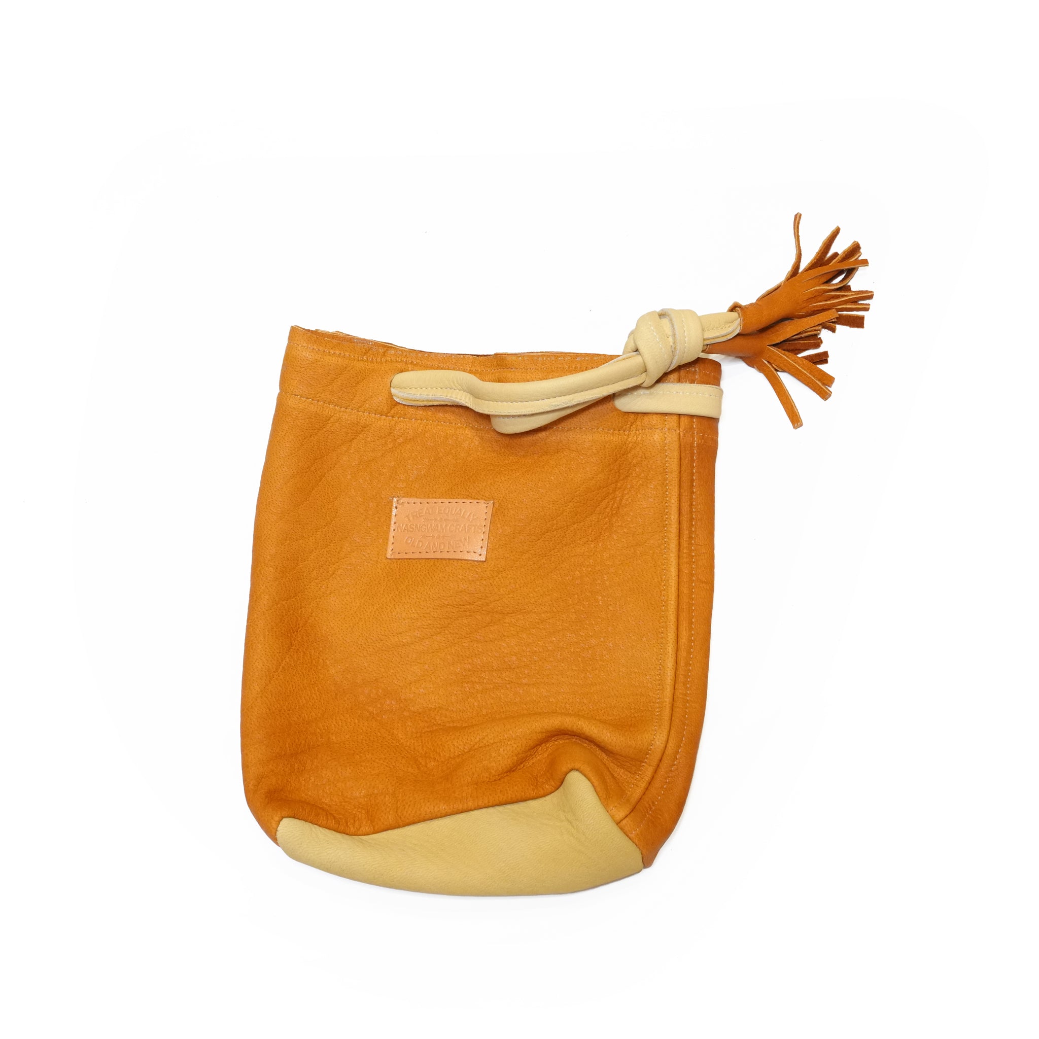 DEARSKIN WHISKY BAG – Camel / Black | NASNGWAM