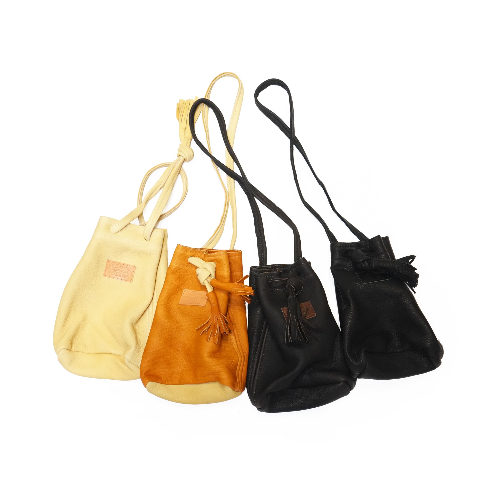 DEARSKIN WHISKY BAG – Camel / Black | NASNGWAM