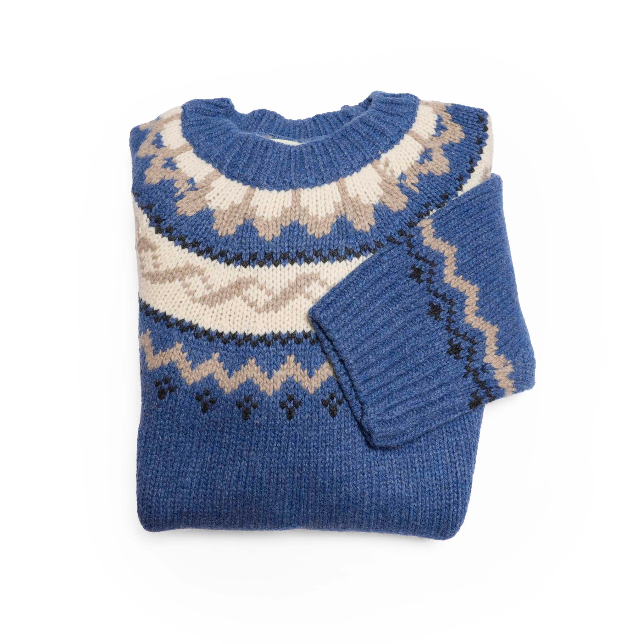 NOR KNIT | Color_Blue | No_co2025aw-01_blue【CONICHIWA BONJOUR_コニチワボンジュール】