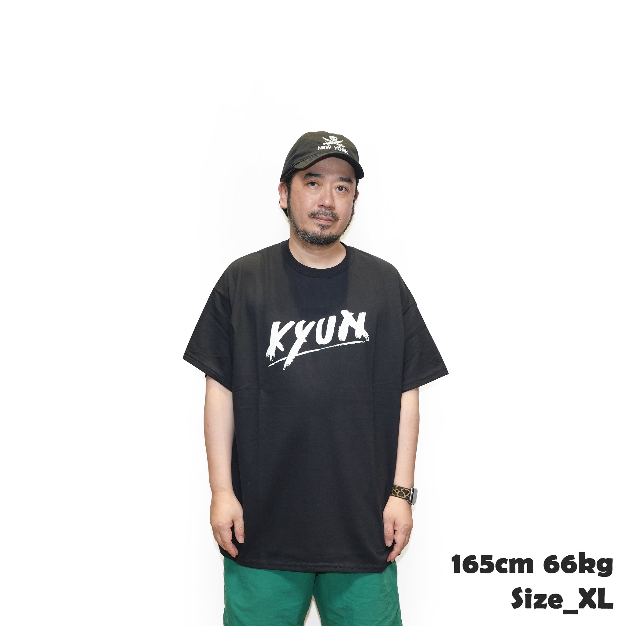 KYUN S/S TEE – Black | OK 【ネコポス選択可能】
