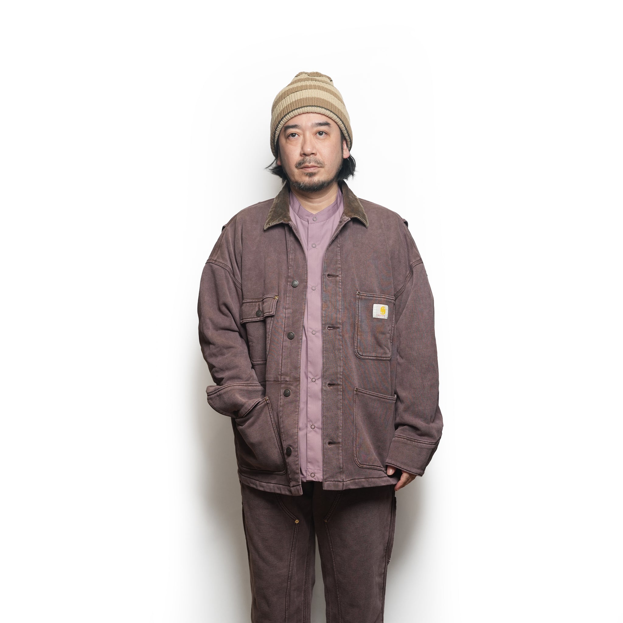 Albert_Coverall | Color_Brown | No_CZ-ImSt-334_Brown【IMPRESTORE_インプレストア】
