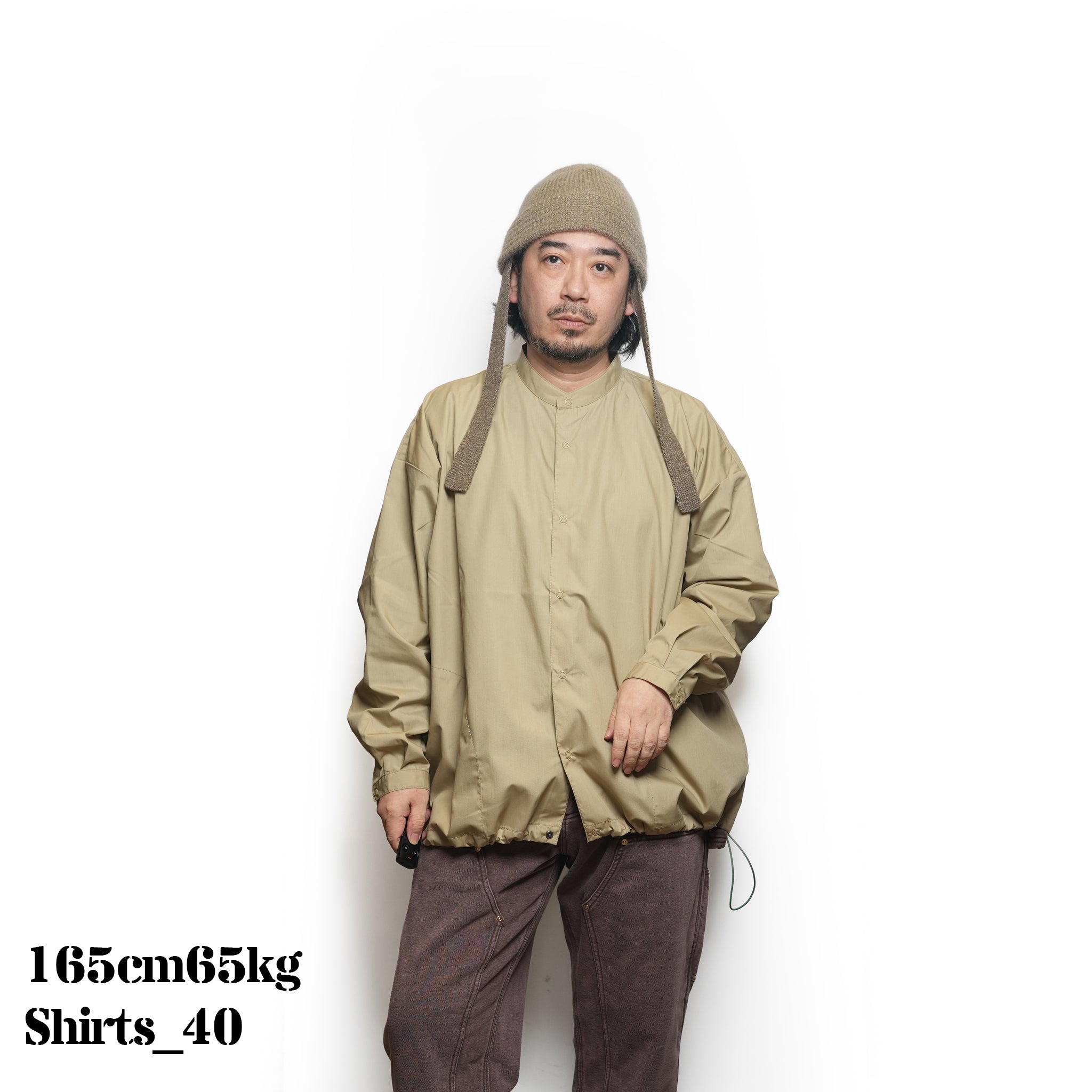 LIPMOA SOLID – Beige | KELEN MEN