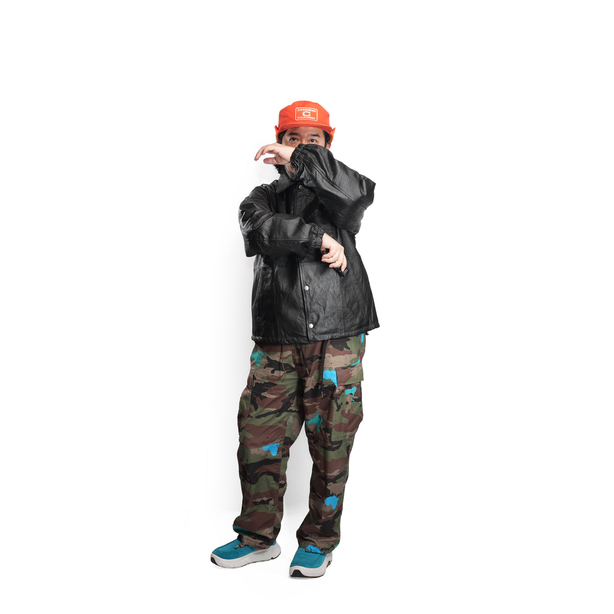PUEBLO LEATHER COACH JKT – 01-Black | NASNGWAM
