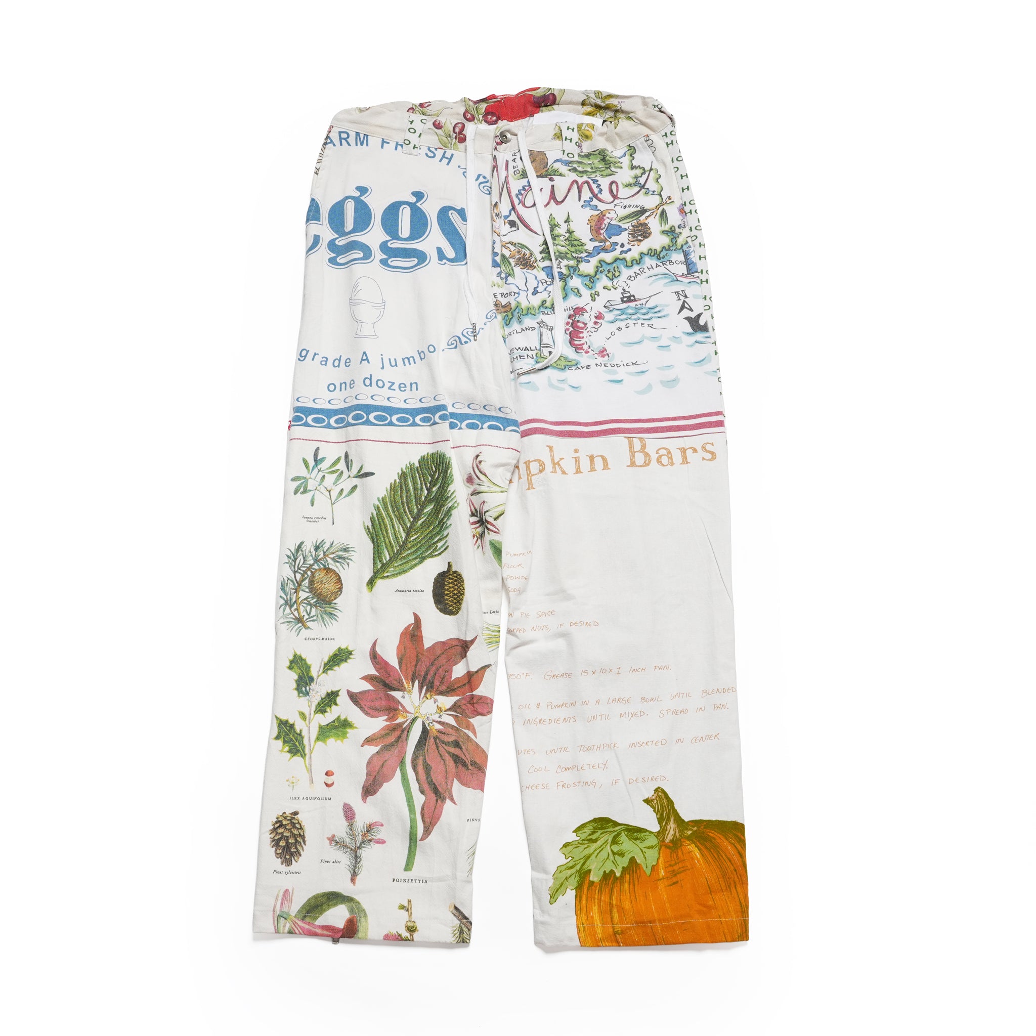 Vintage Cloth Pants Bondage Pants – Multi_A | MR. REMAKE MAN