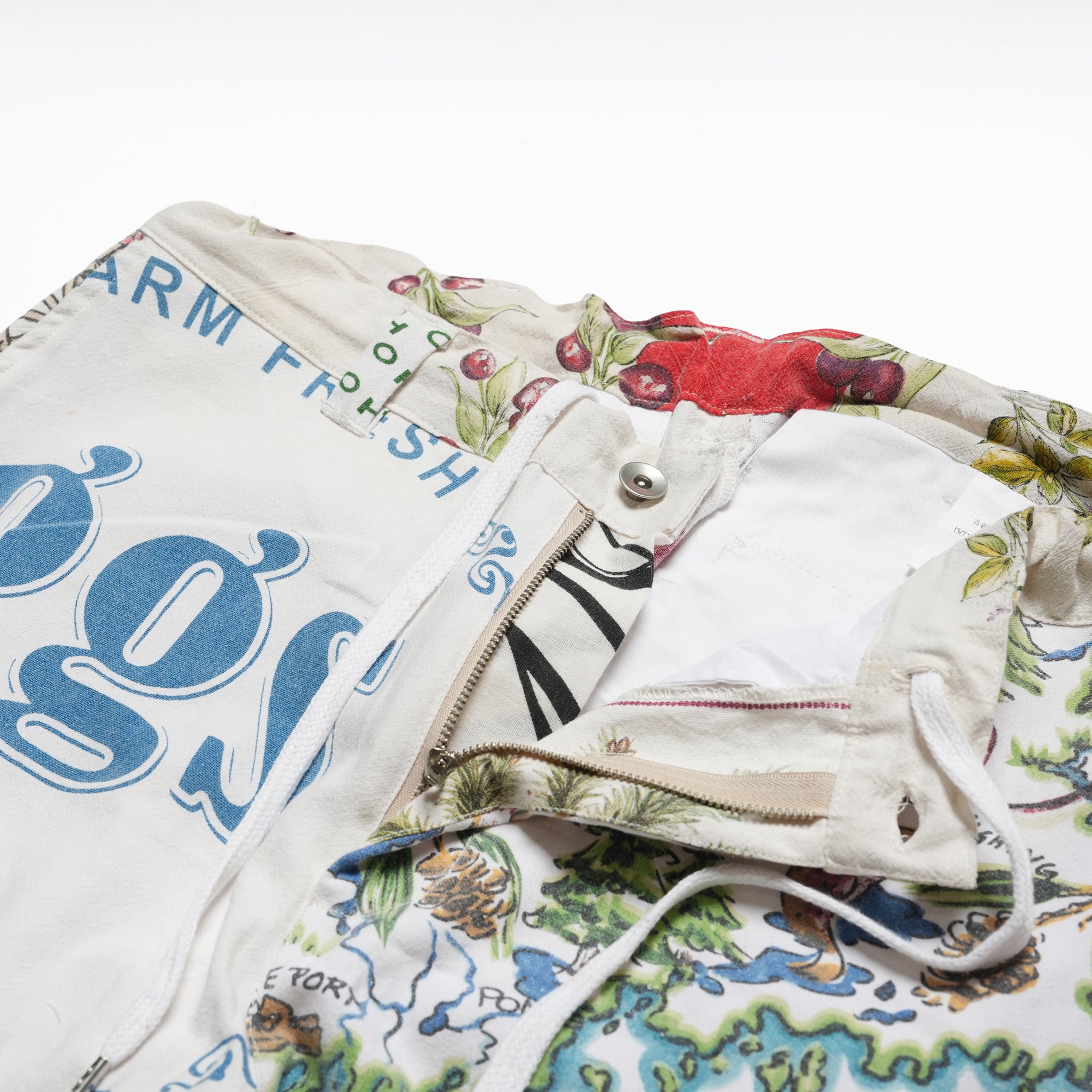 Vintage Cloth Pants Bondage Pants – Multi_A | MR. REMAKE MAN