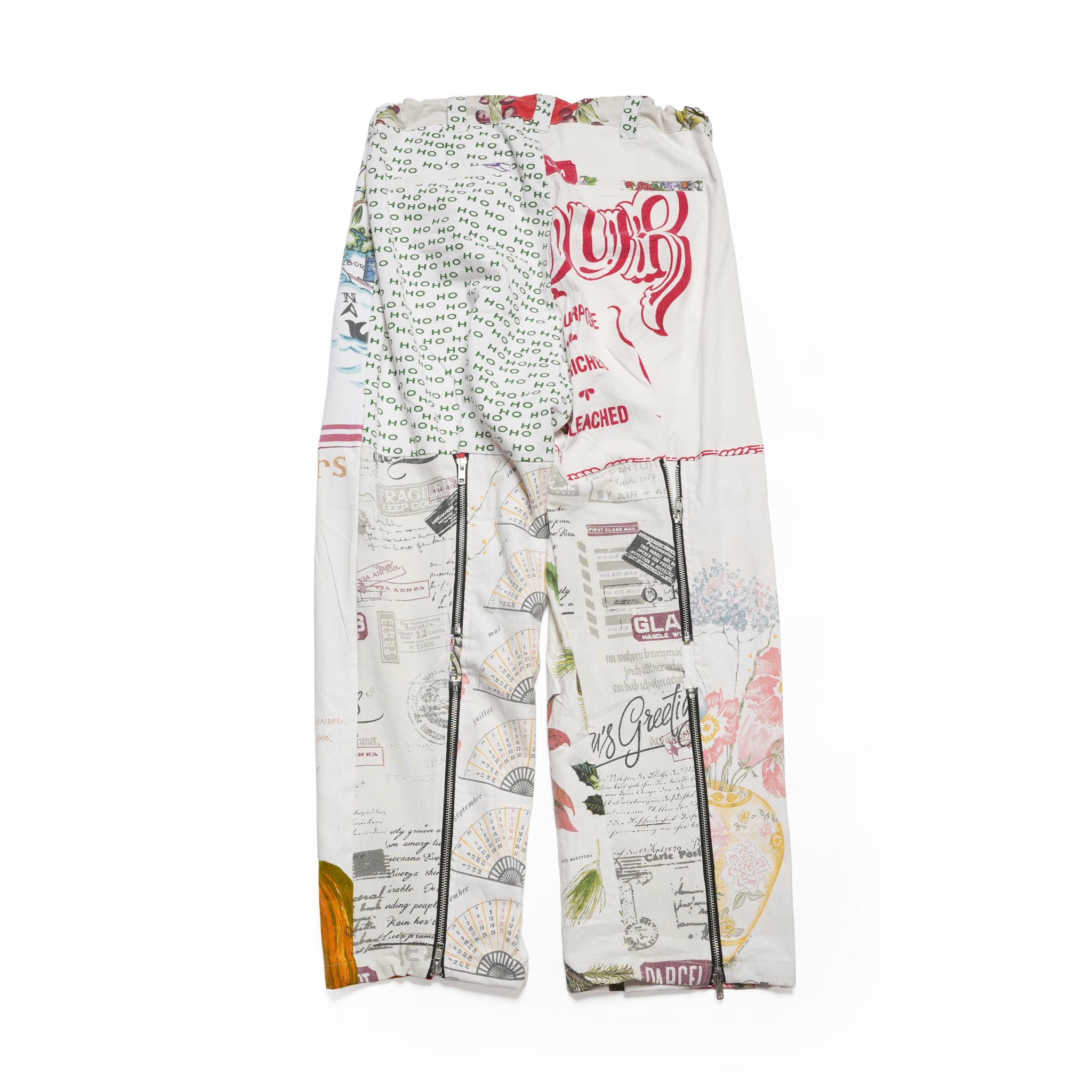 Vintage Cloth Pants Bondage Pants – Multi_A | MR. REMAKE MAN