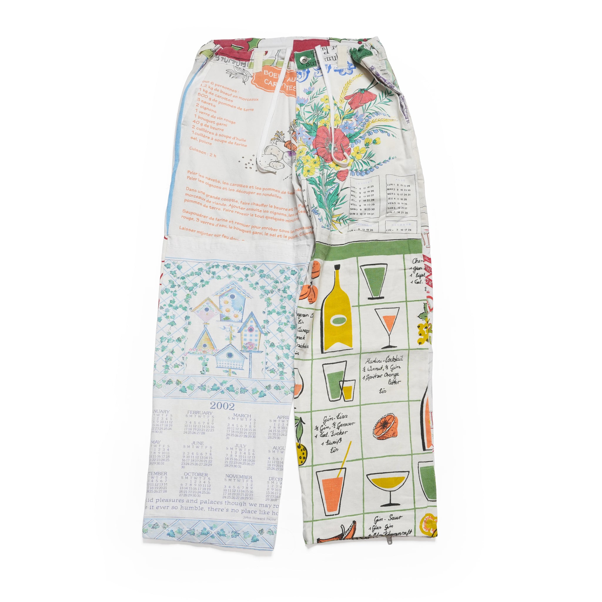 Vintage Cloth Pants Bondage Pants – Multi_B | MR. REMAKE MAN