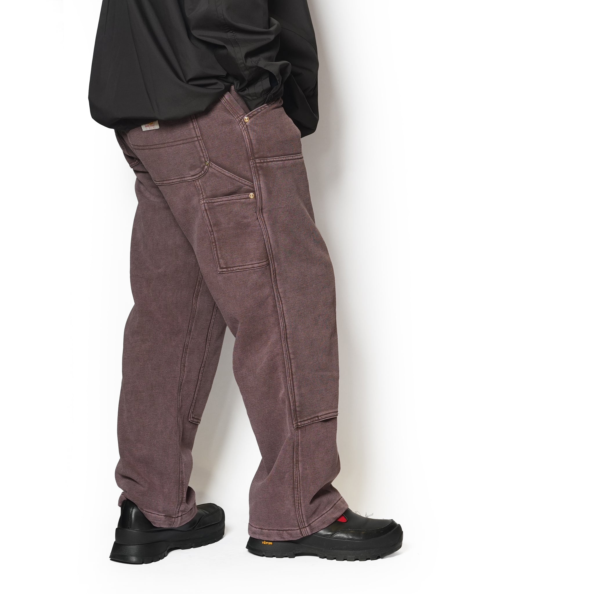 Double Knee Pants / Huey (Brown) | IMPRESTORE