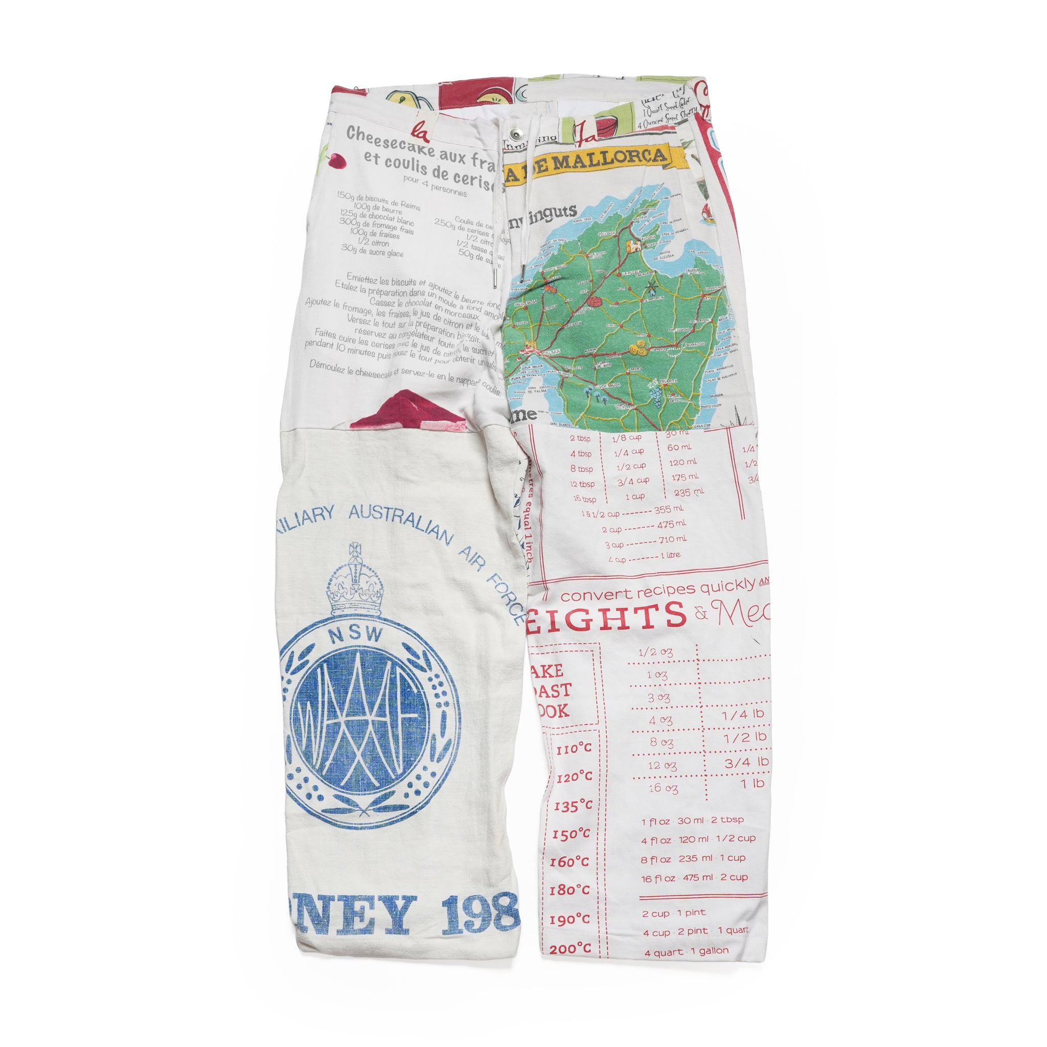 Vintage Cloth Pants Bondage Pants – Multi_C | MR. REMAKE MAN