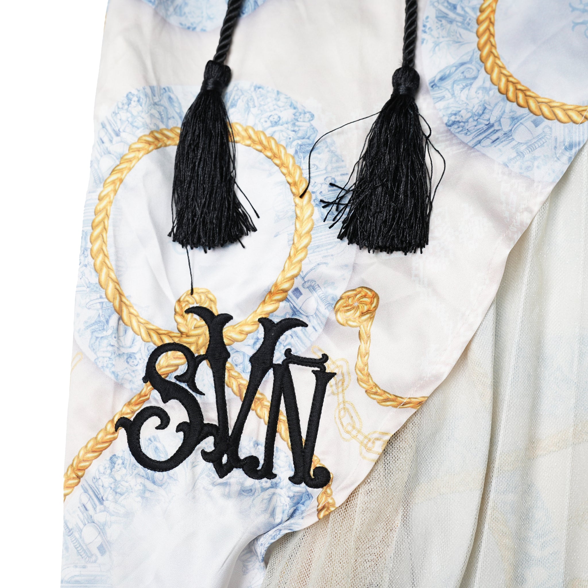 No:SNS23-T02-Beige | Name:Lace plate vest dress | Color:Beige/Navy | Size:(F)【SEIVSON_セイブソン】【archive】
