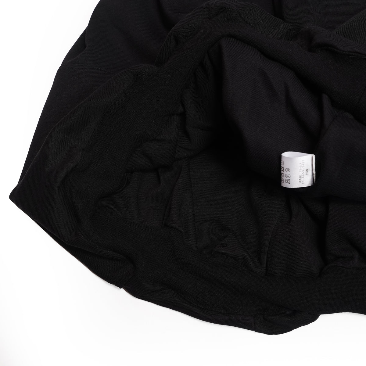 Balloon silhouette pullover hoodie – Black | EFFECTEN