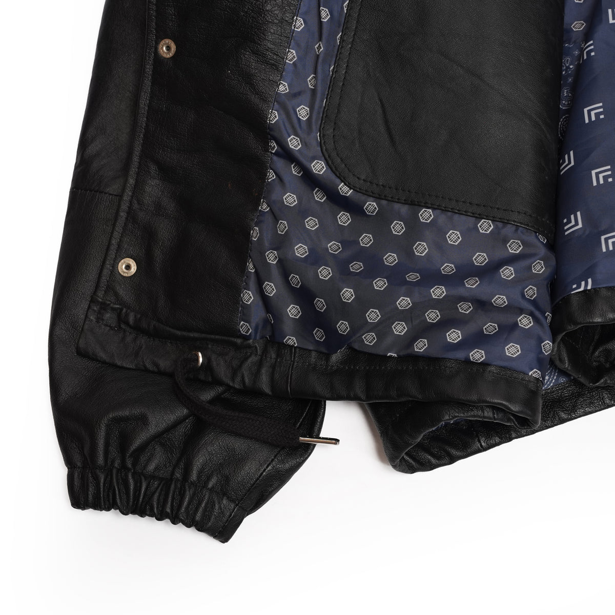 PUEBLO LEATHER COACH JKT – 01-Black | NASNGWAM
