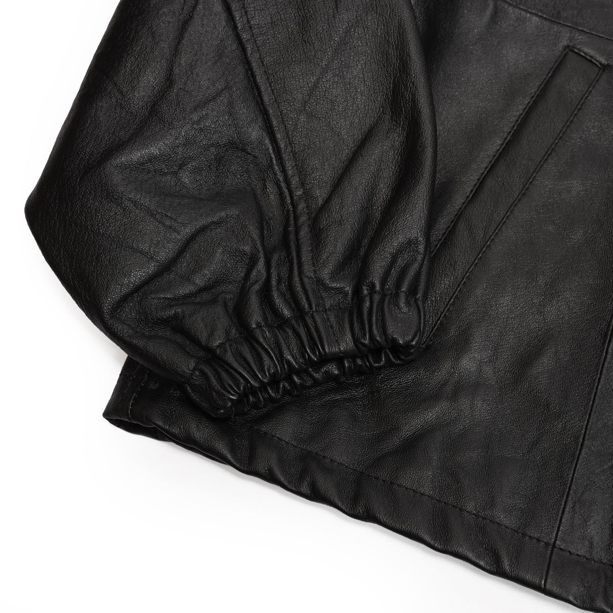 PUEBLO LEATHER COACH JKT – 01-Black | NASNGWAM