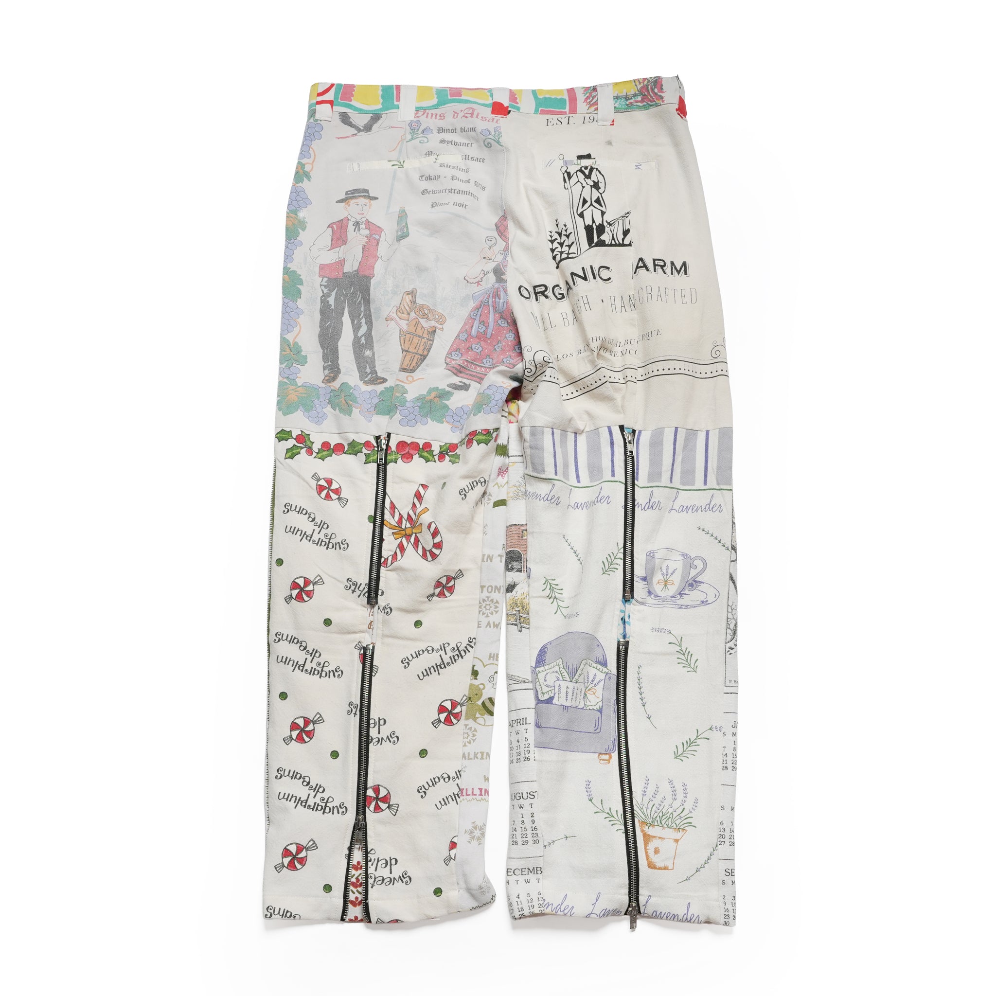 Vintage Cloth Pants Bondage Pants – Multi_G | MR. REMAKE MAN