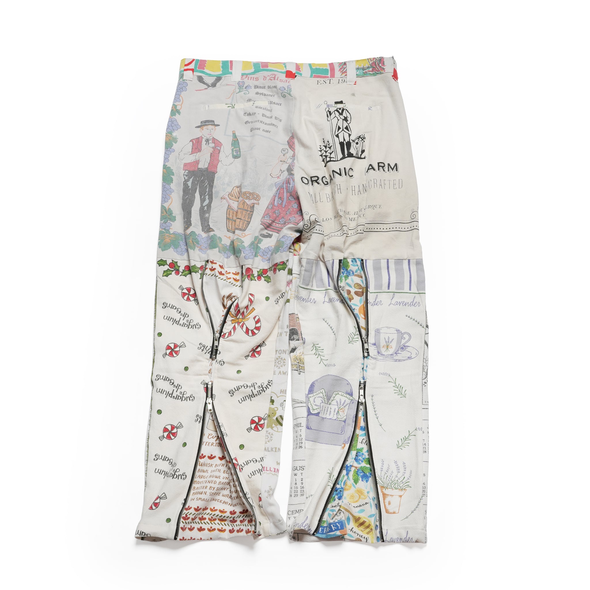 Vintage Cloth Pants Bondage Pants – Multi_G | MR. REMAKE MAN