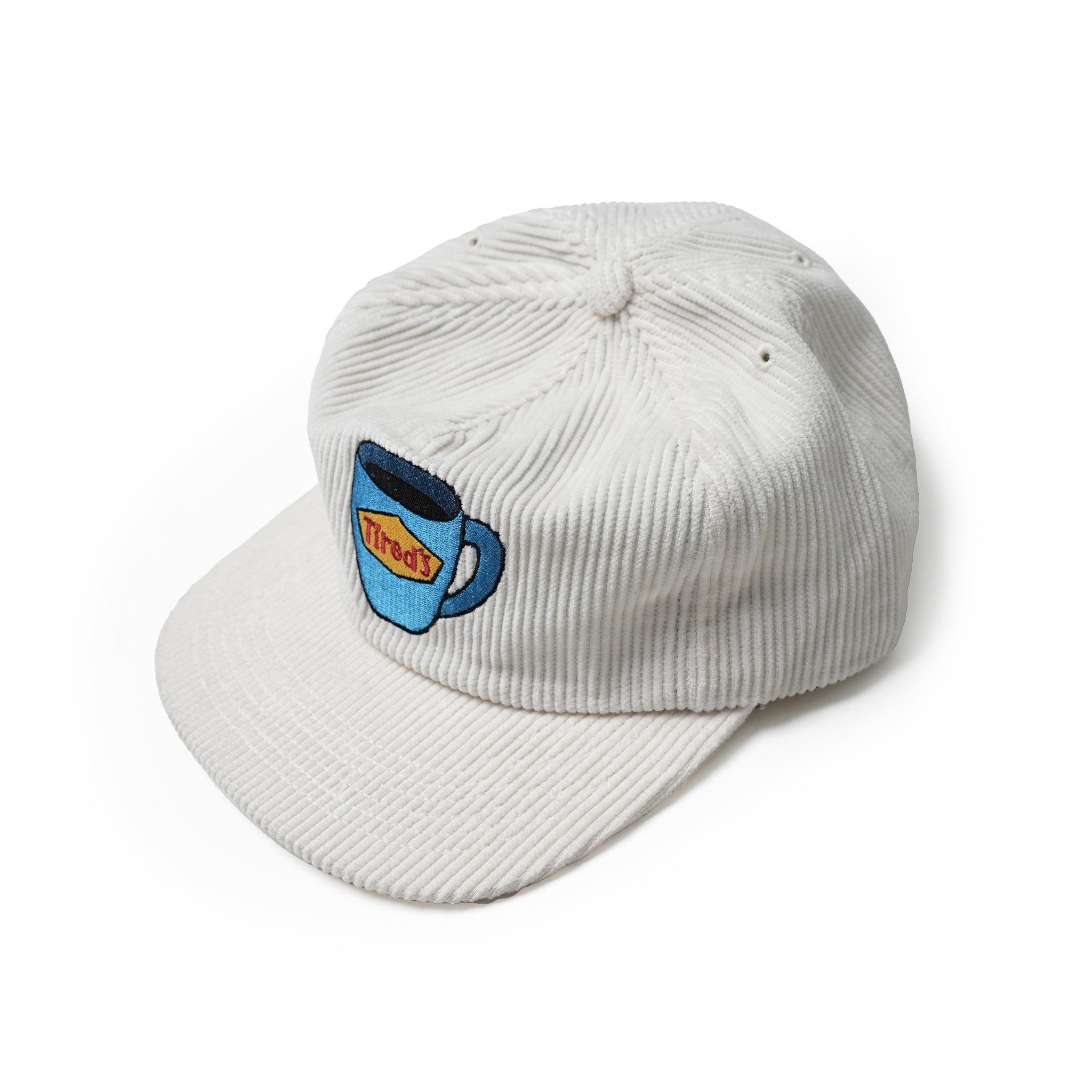 No:TS00362 | Name:TIRED'S WASHED CORD CAP | Color:White【TIRED_タイレッド】