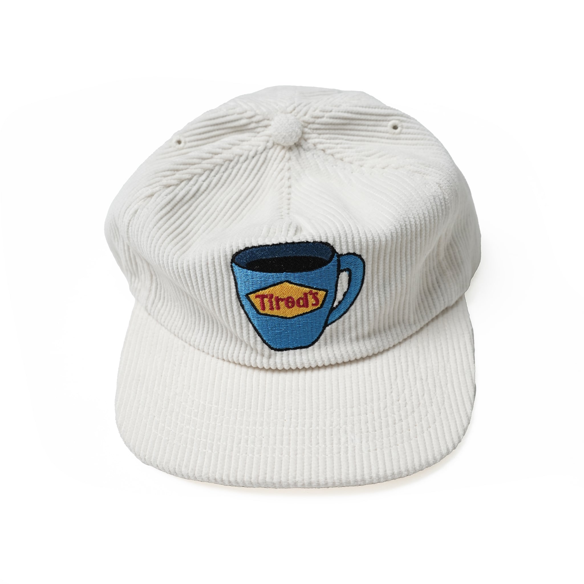 No:TS00362 | Name:TIRED'S WASHED CORD CAP | Color:White【TIRED_タイレッド】