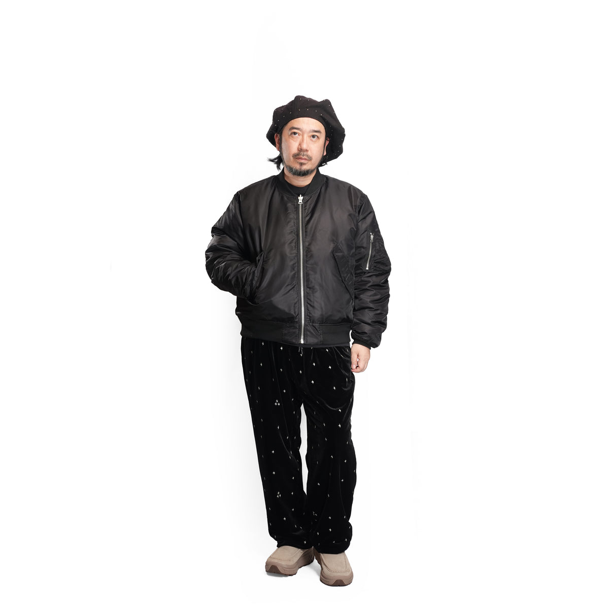 MA-1 Down Lining – Black | MADE IN STANDARD