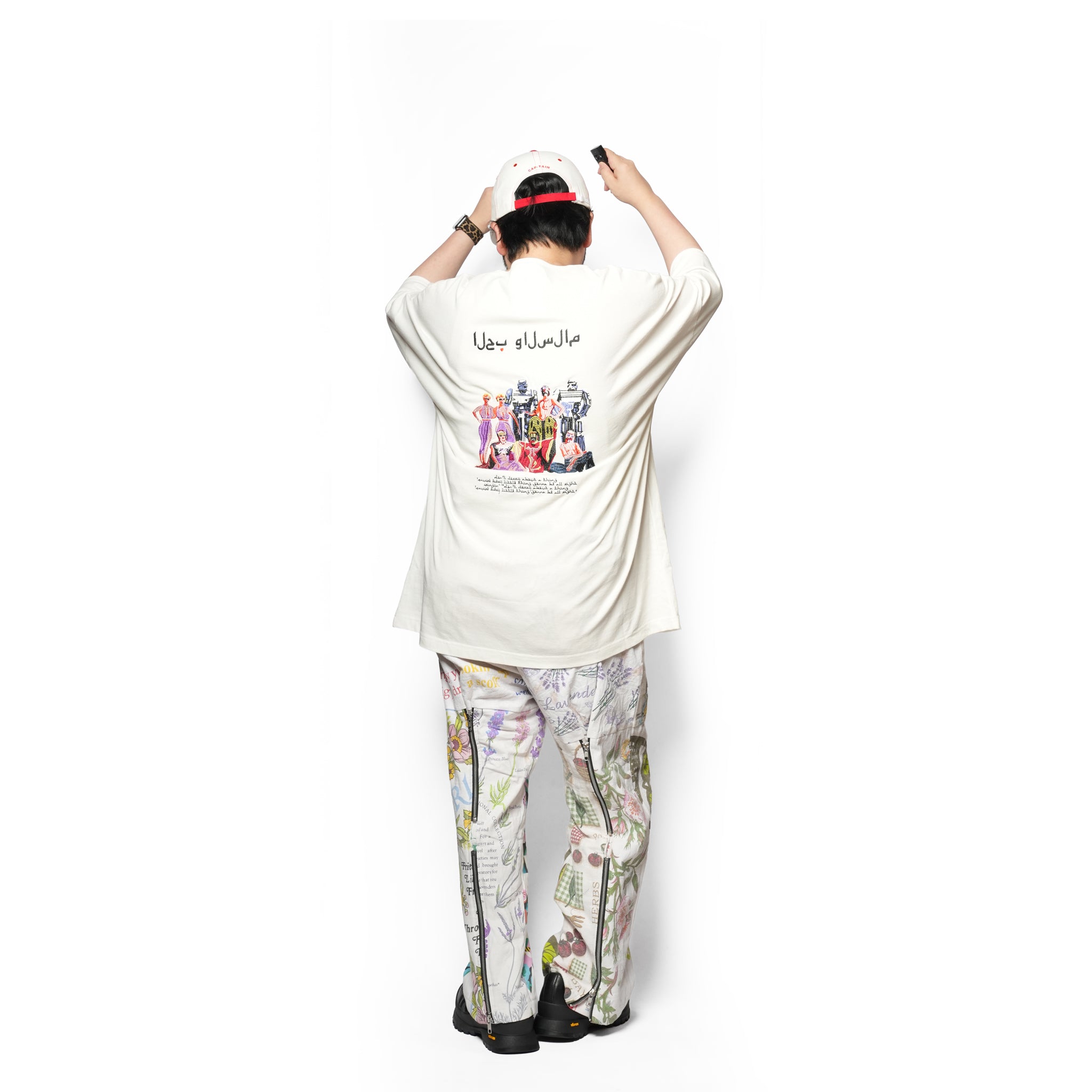 Vintage Cloth Pants Bondage Pants – Multi_B | MR. REMAKE MAN