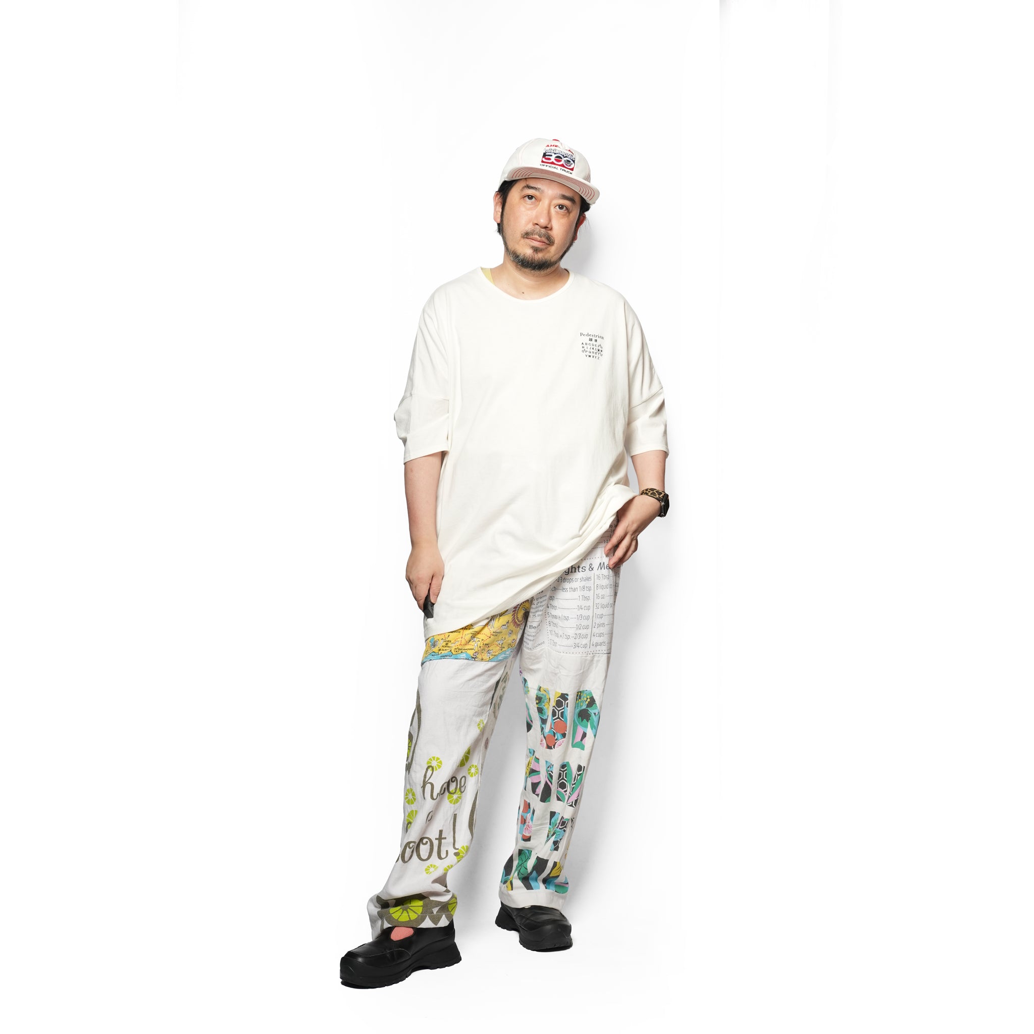 Vintage Cloth Pants Bondage Pants – Multi_E | MR. REMAKE MAN