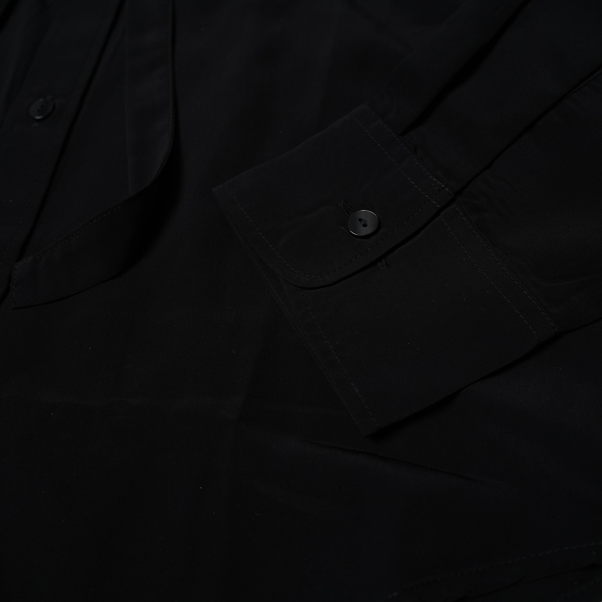 No:SH511 | Name:FRILL DRESS SHIRTS | Color:Black【ORIGINAL JOHN_オリジナルジョン】