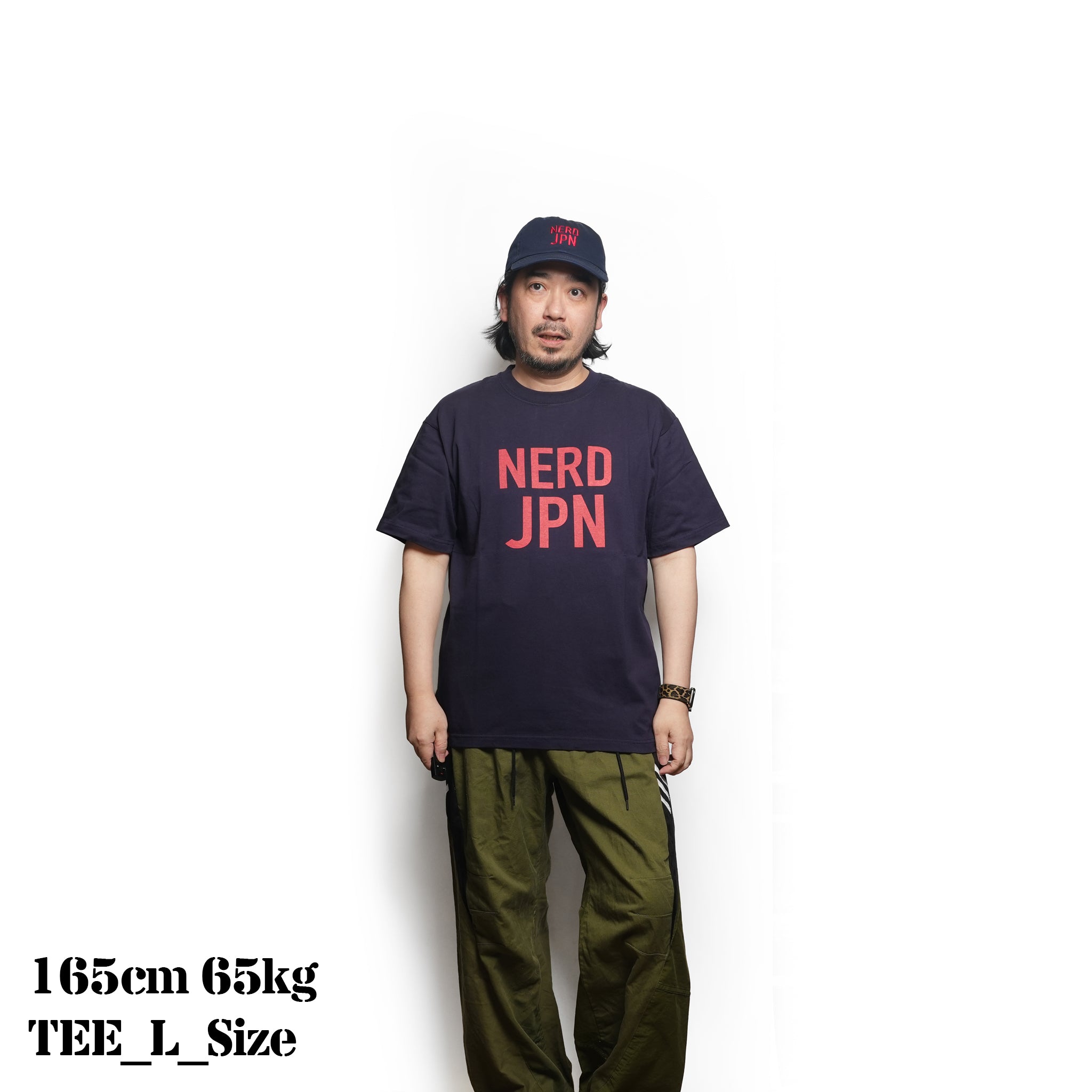 NERD NATIONS / NERD T-Shirt [JPN] | Color_Navy | No_NSTS-CS01_Navy【The NERDYS_ナーディーズ】【ネコポス選択可能】